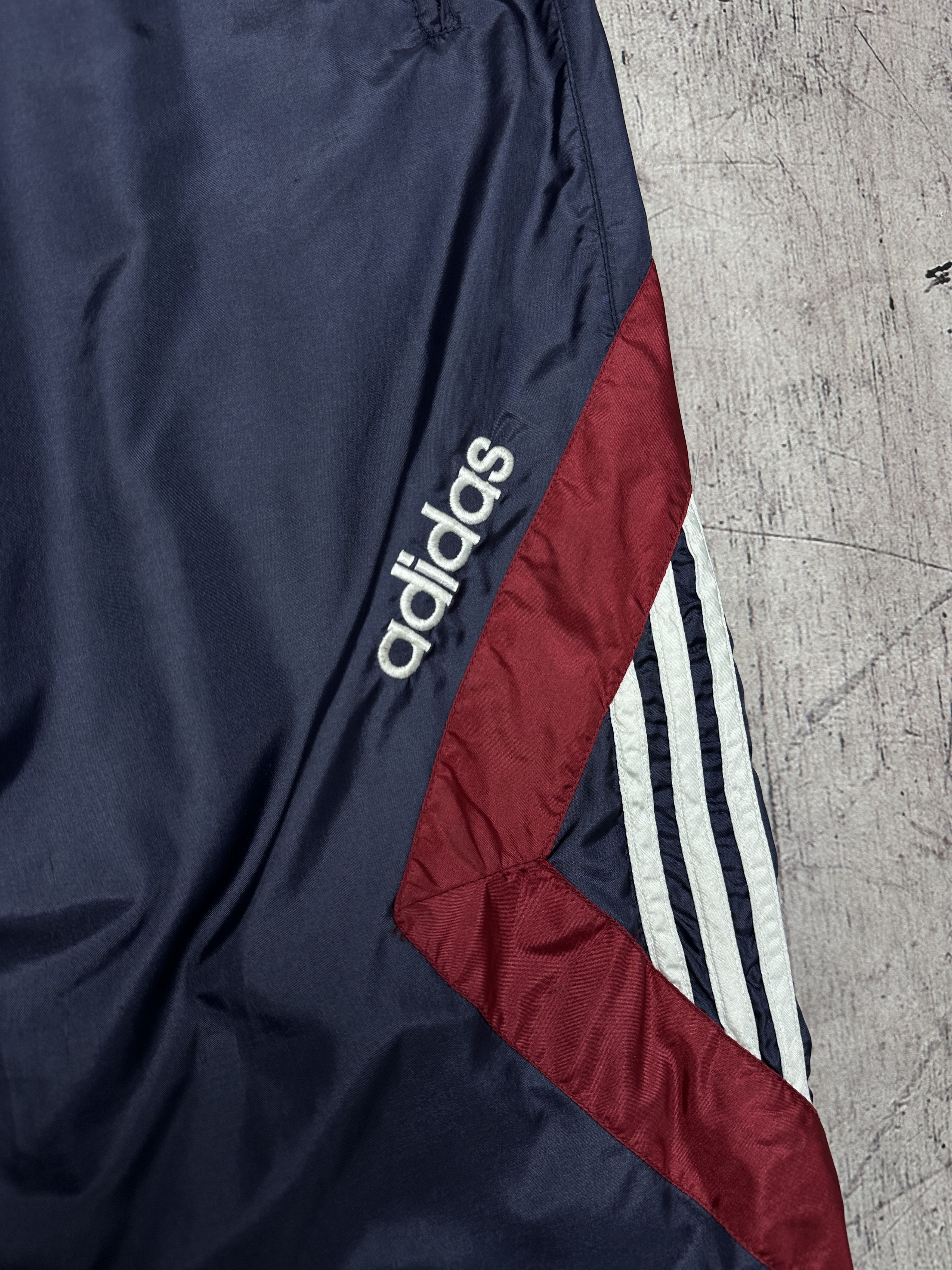 Adidas Adidas 90s Vintage Mens Baggy Nylon Track Pants Size US 36 / EU 52 - 3 Thumbnail
