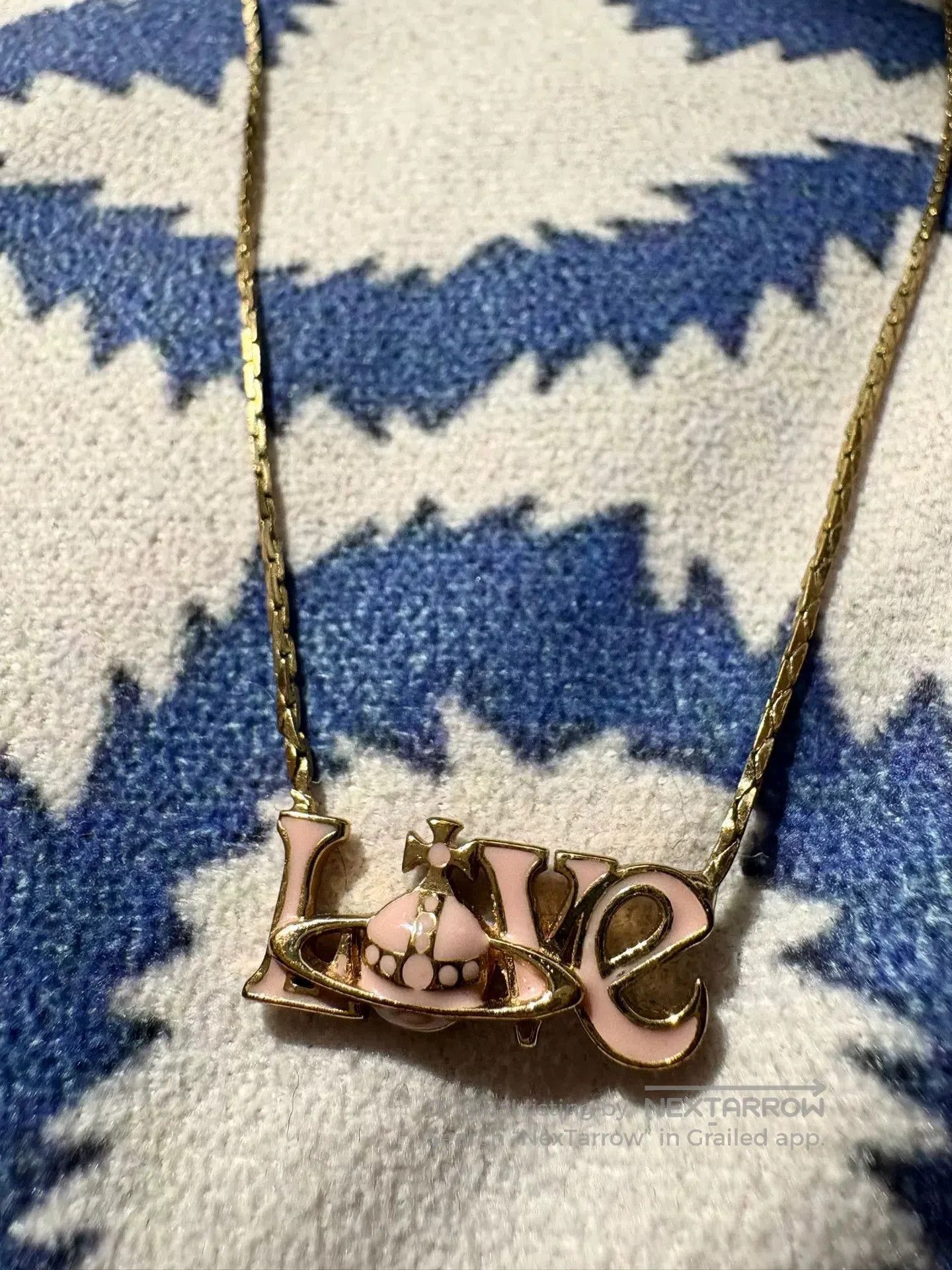 Vivienne Westwood vivienne westwood pink love necklace. Size ONE SIZE - 1 Thumbnail