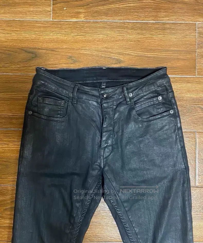 Rick Owens Rick Owens Waxed Denim Pants Size US 30 / EU 46 - 3 Thumbnail