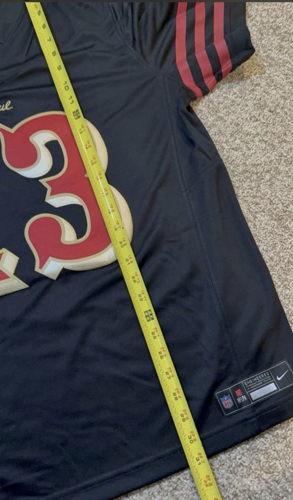 Nike Christian McCaffrey 49ers Rivalries Limited Jersey New XL Size US XL / EU 56 / 4 - 8 Thumbnail