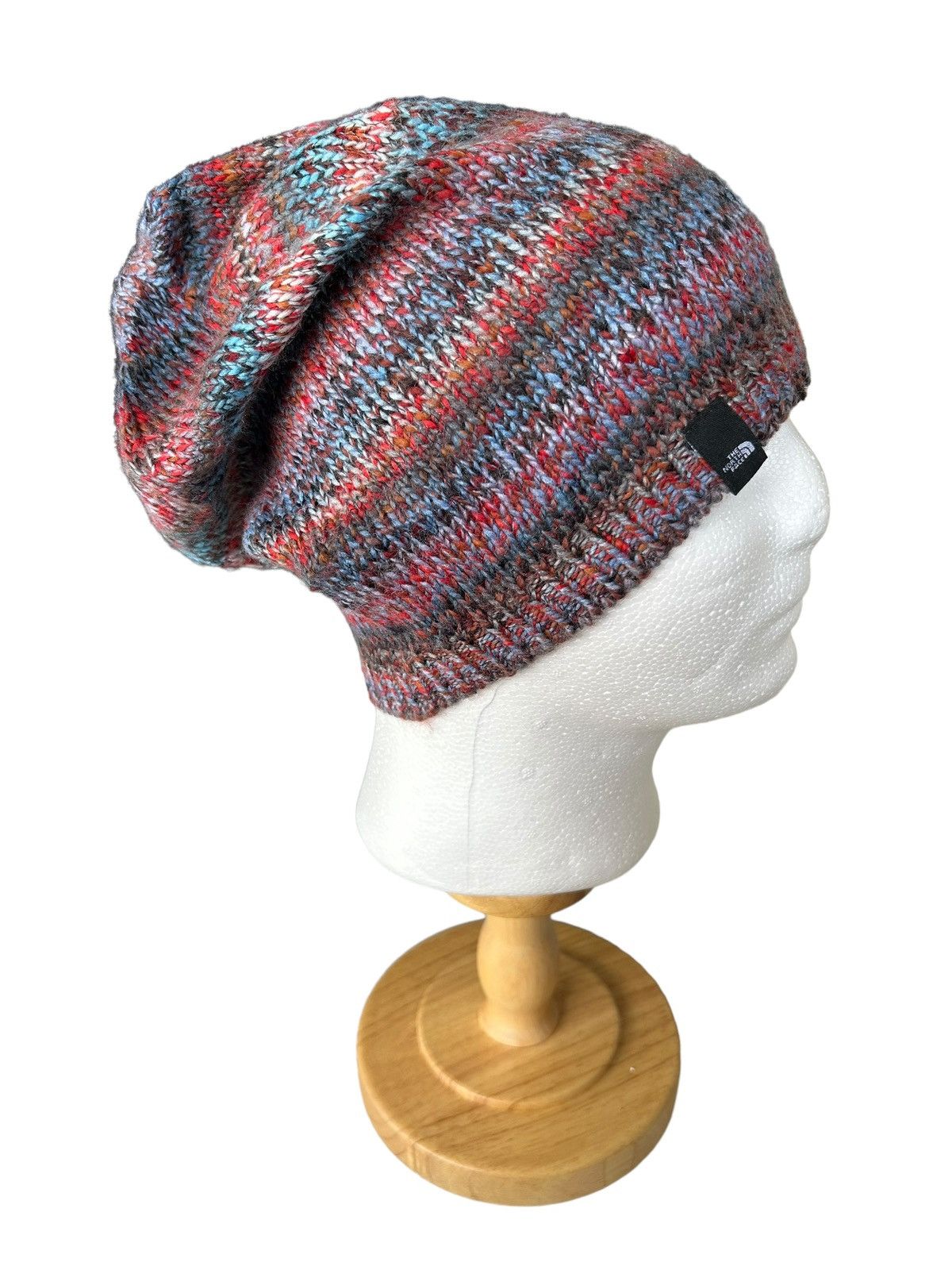 Japanese Brand × The North Face The North Face Multicolur knitted Made in Japan Beanie Hats Size ONE SIZE - 3 Thumbnail