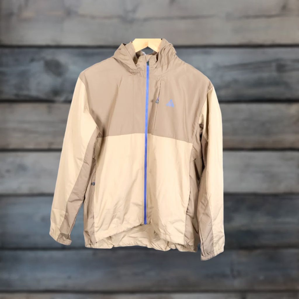 Nike ACG Nike ACG Windbreaker Jacket Men M Beige Hooded Full Zip High Neck Size US M / EU 48-50 / 2 - 1 Thumbnail