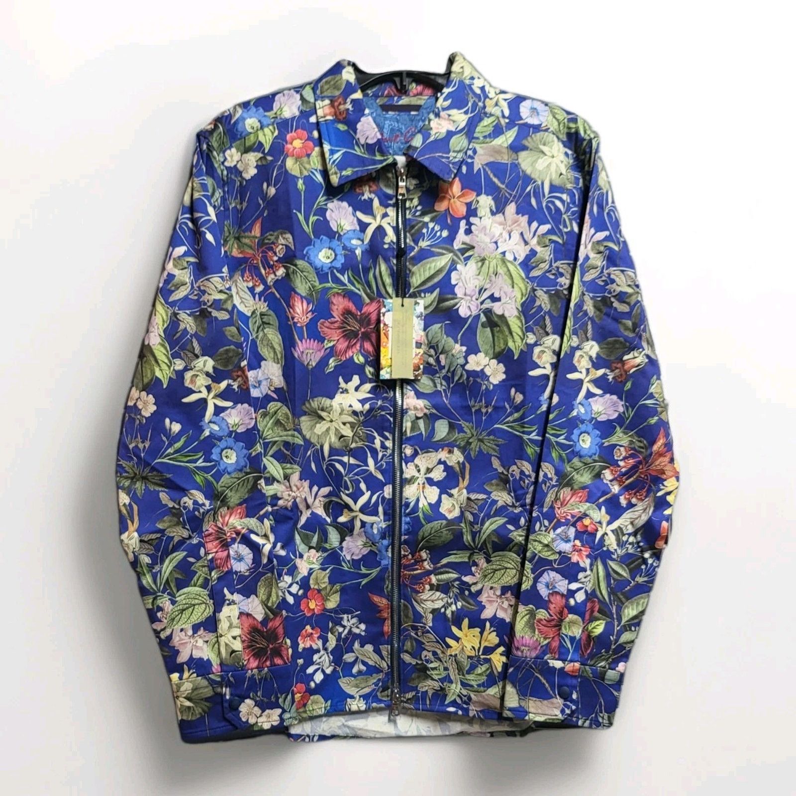 Robert Graham NWT Robert Graham Marina Bay Tropical Floral Jacket - Size M Size US M / EU 48-50 / 2 - 1 Thumbnail