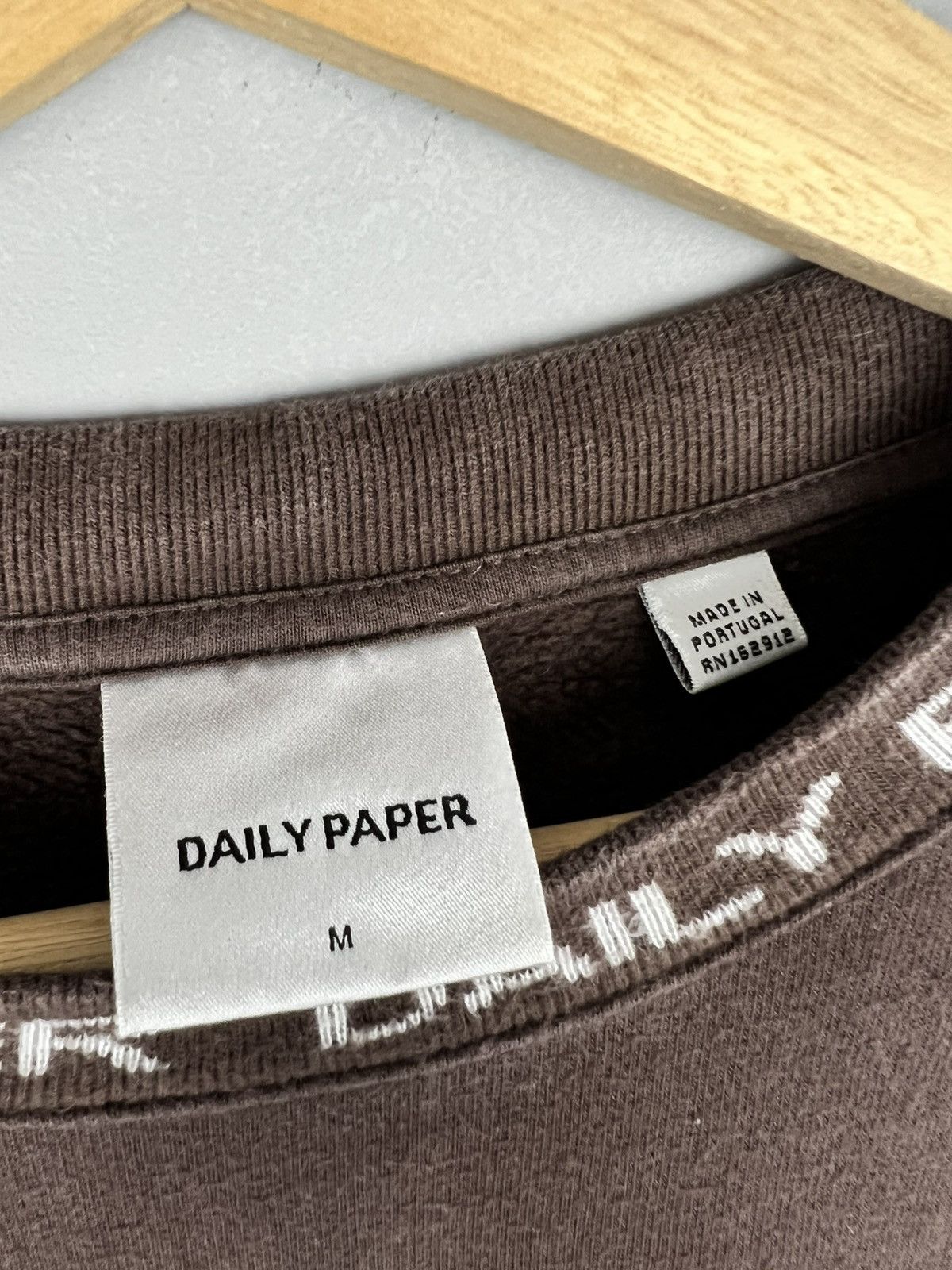 Daily Paper × Designer Daily Paper Brow Sweatshirt Heavy cotton Neck logo Size US M / EU 48-50 / 2 - 5 Thumbnail