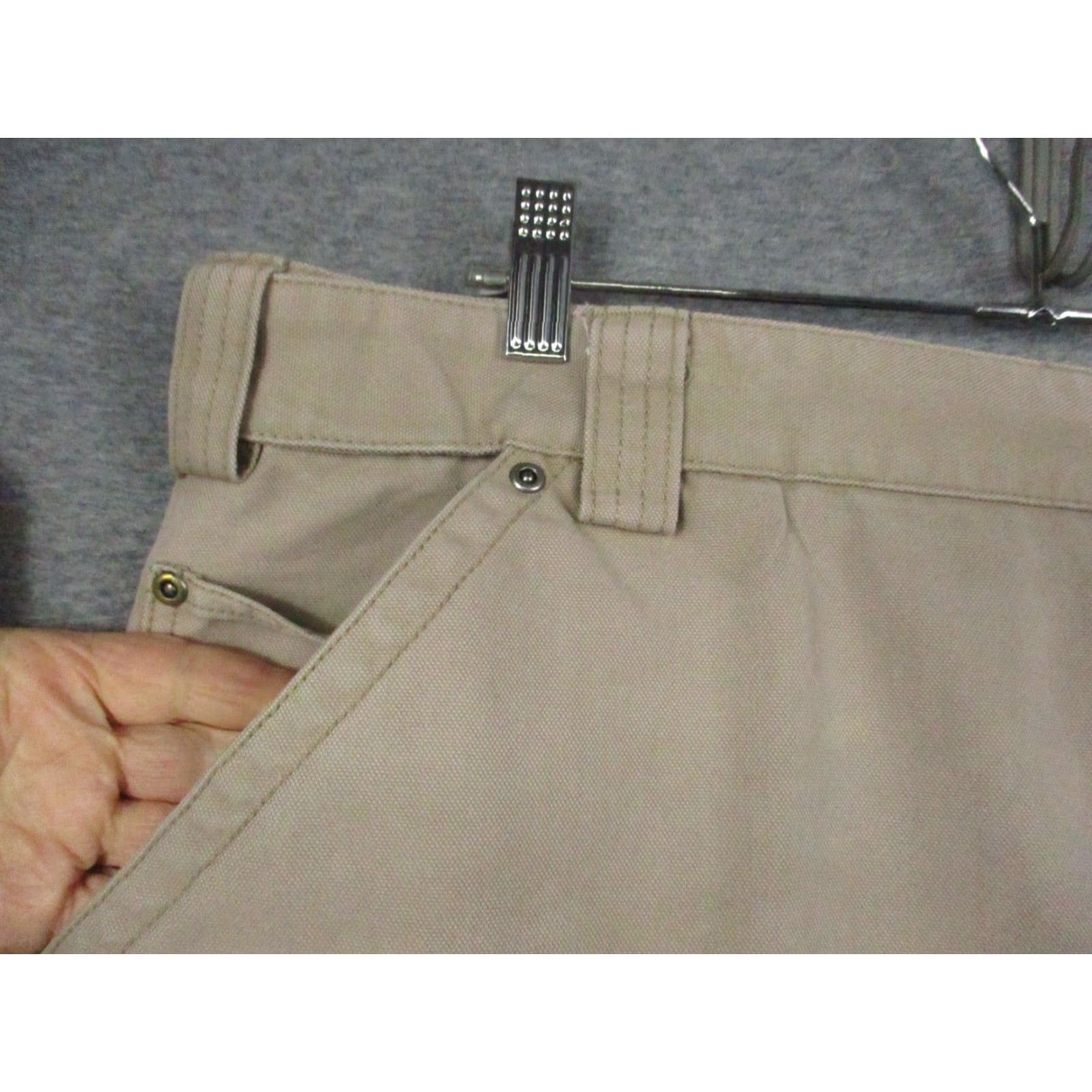 Vintage Duluth Cargo Shorts 44 Men Khaki Adjustable Waist 9" Inseam Shorts Cargo 9" Inseam Beige Men Regular Vintage No Size US 44 / EU 60 - 2 Thumbnail