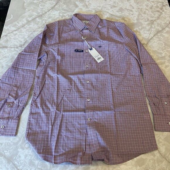 Southern Tide Southern Tide Shirt Mens Small Red Check Plaid Button Down Size US S / EU 44-46 / 1 - 2 Thumbnail