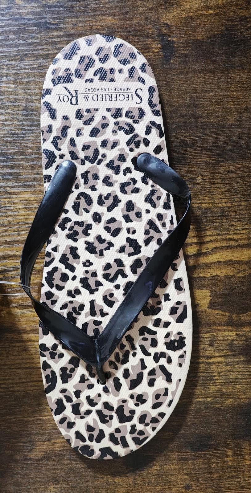 Other 90's Siegfried & Roy The Mirage Las Vegas Leopard Flip Flops Size US 12 / EU 45 - 5 Thumbnail