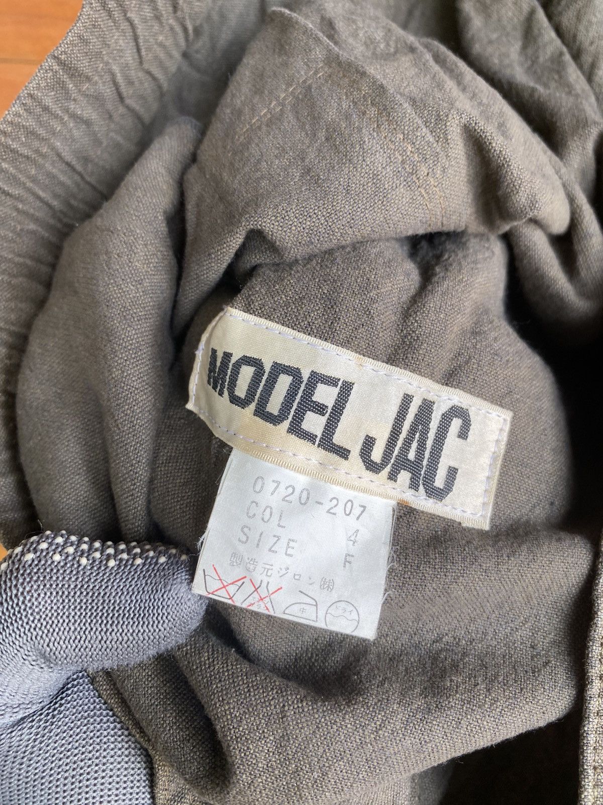 Vintage Vintage 90s Model Jac Olive Utility Work Jacket Made Japan Size US M / EU 48-50 / 2 - 7 Thumbnail