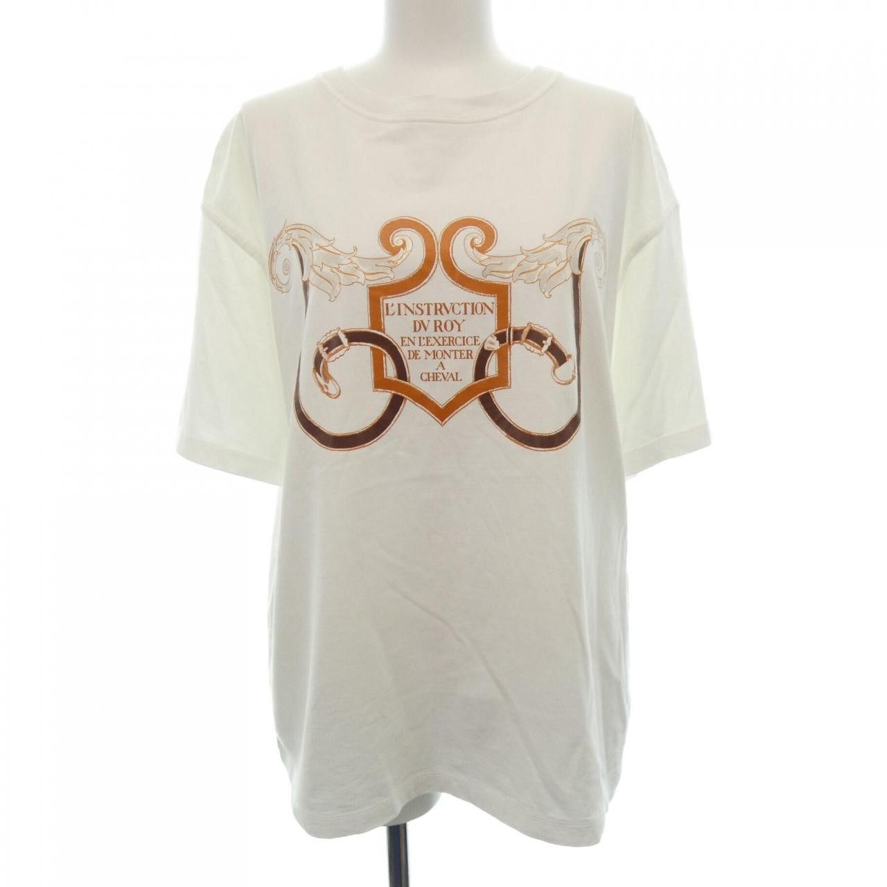 Hermes Hermes Hermès T-shirt44 Cotton T-Shirts DUTY FREE for USA Size ONE SIZE - 1 Thumbnail