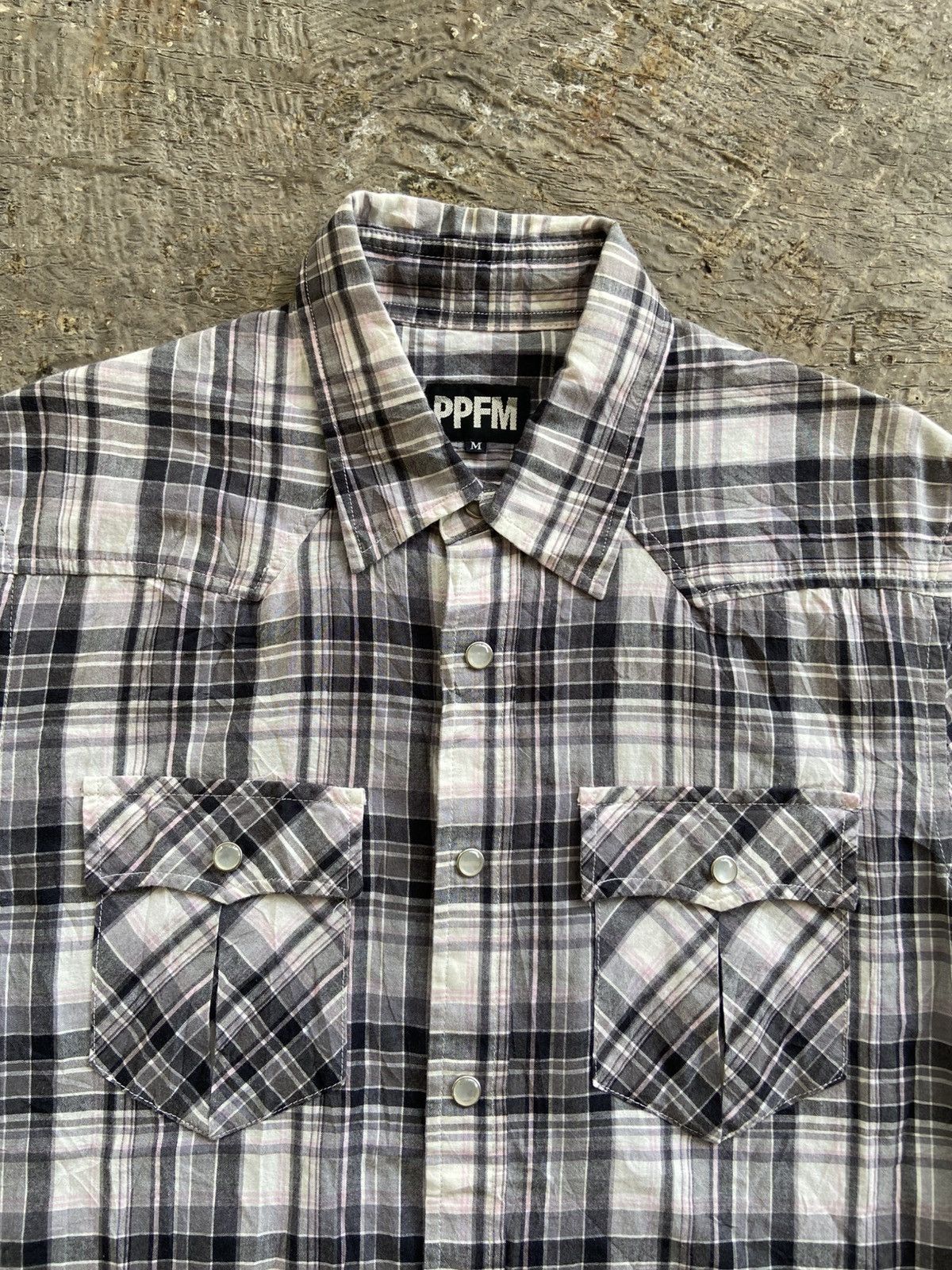 PPFM 2000s PPFM - Western Style Snap Button Shirt Size US M / EU 48-50 / 2 - 3 Thumbnail