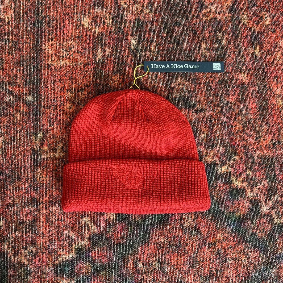 Hang Ten Red TN beanie Size ONE SIZE - 1 Thumbnail