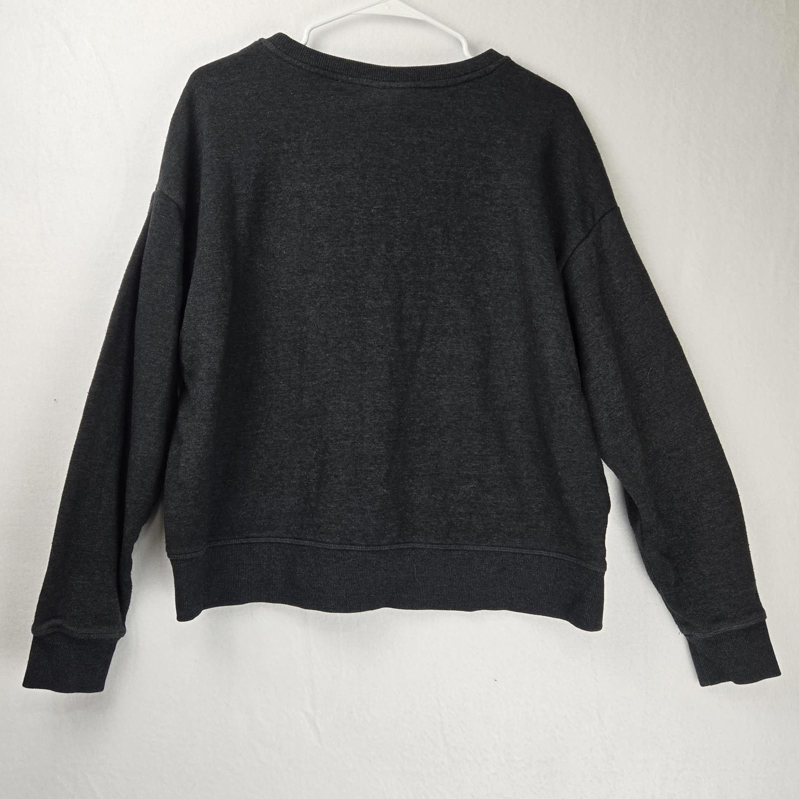 Reebok Reebok Women's Cropped Sweatshirt Heather Grey Size XL Size XL / US 12-14 / IT 48-50 - 8 Thumbnail