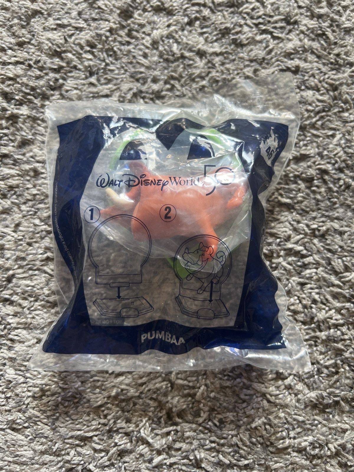 Disney 2021 McDonald’s Disney Walt Disney World 50 Pumbaa Size ONE SIZE - 1 Thumbnail