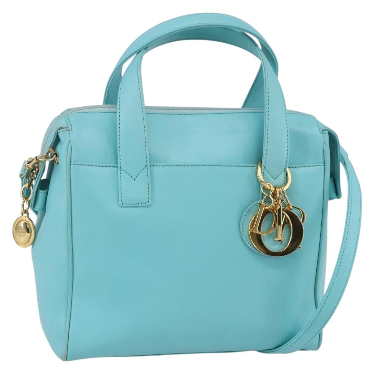 Dior Christian Dior Vintage Handbag Leather Size ONE SIZE - 1 Thumbnail