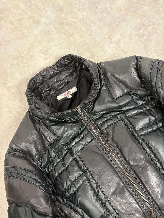 Versace 2000s Versace Black Puffer Bomber Jacket Size US M / EU 48-50 / 2 - 5 Thumbnail