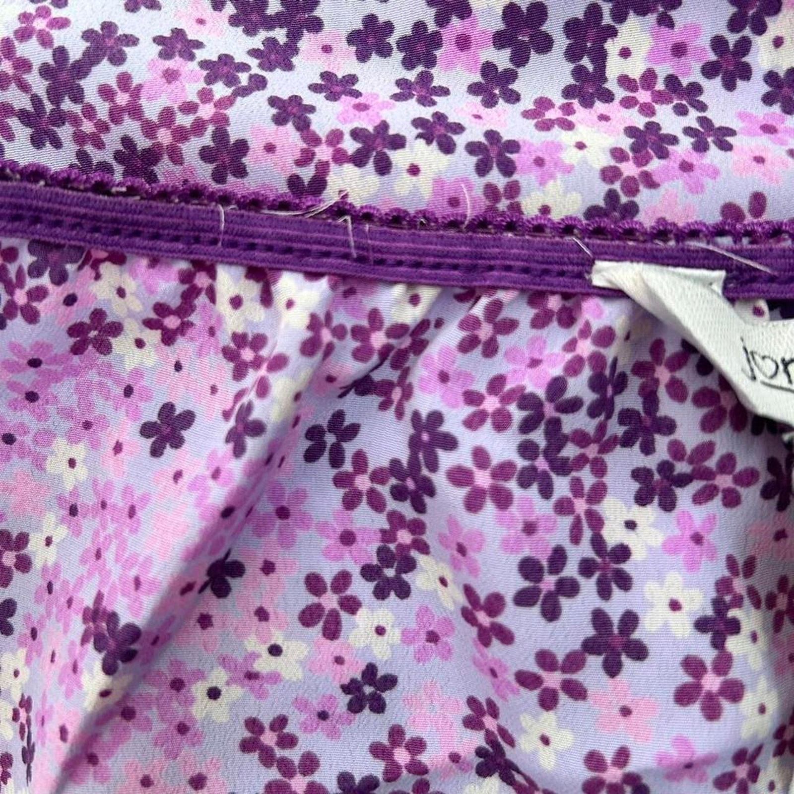 Other 90s vintage purple mini skirt Size 28" / US 6 / IT 42 - 6 Thumbnail