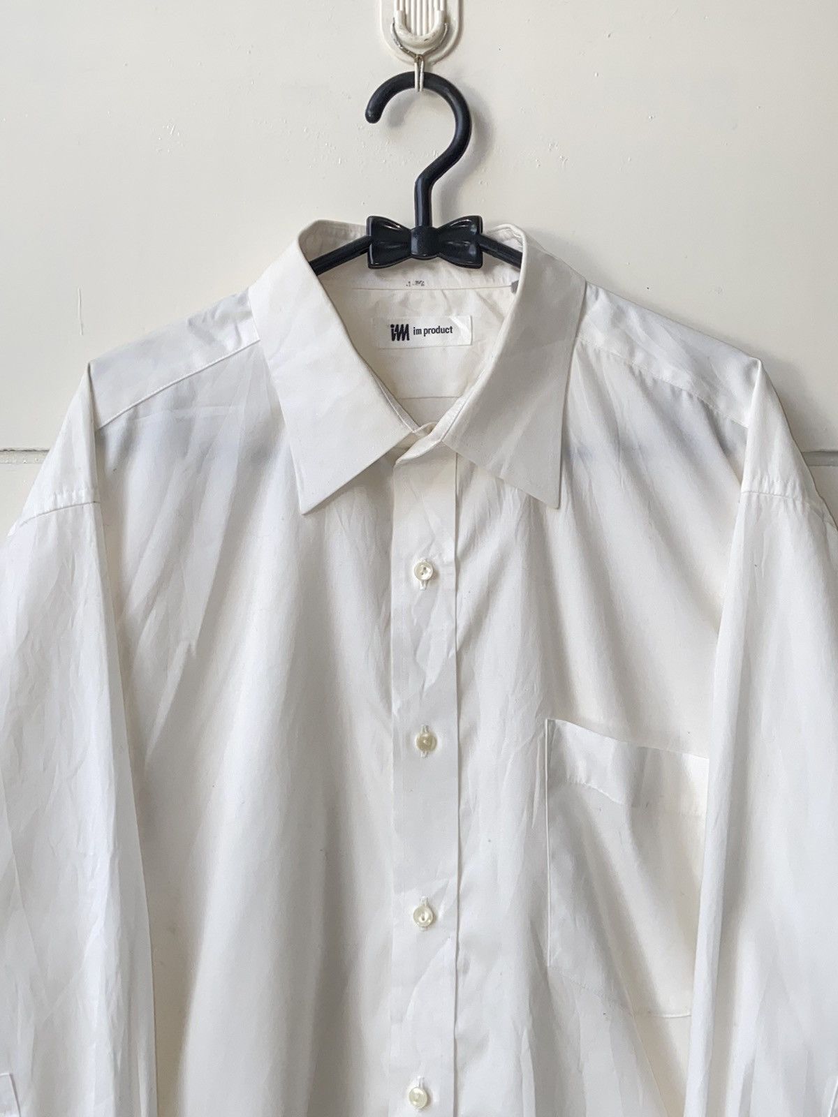 Issey Miyake Issey Miyake IM Product White 3/4 Sleeve Shirt Size US L / EU 52-54 / 3 - 12 Thumbnail