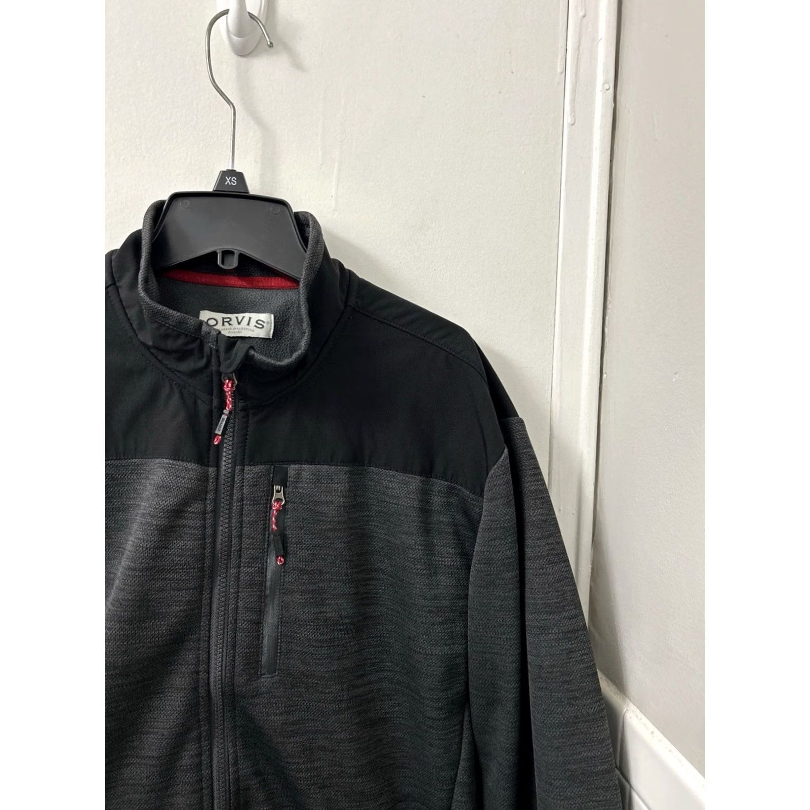 Orvis Orvis Jacket Mens Large Gray Full Zip Fleece Lined Pockets Long Sleeve Size US L / EU 52-54 / 3 - 4 Thumbnail