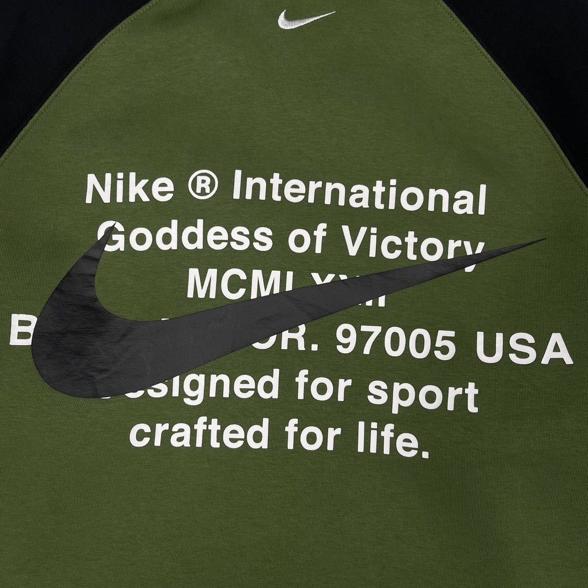Nike Nike M NSW Double Swoosh Crew Sweatshirt Size US M / EU 48-50 / 2 - 8 Thumbnail