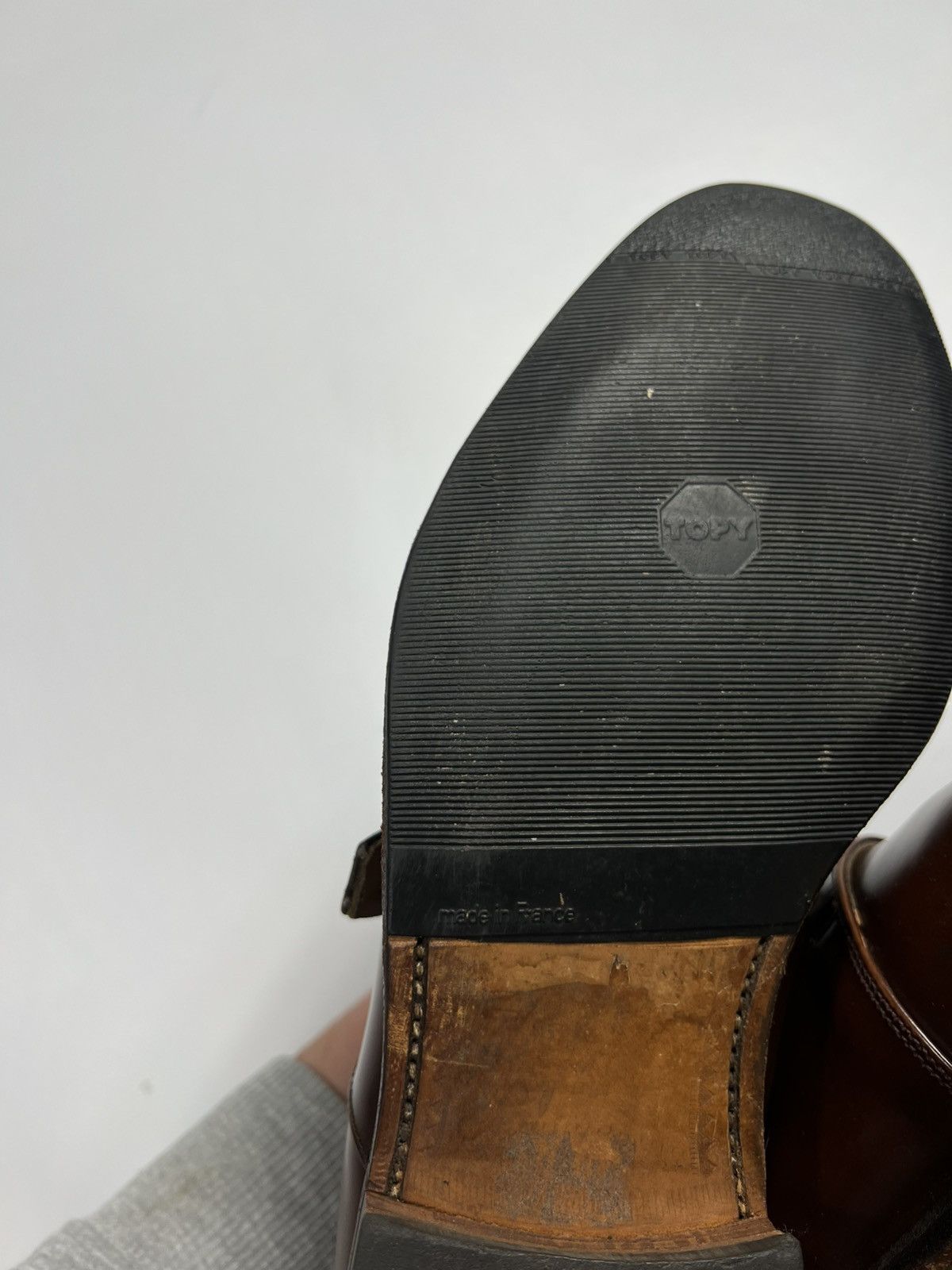 Loake Loake Paisley Monk Strap Leather Brown Shoes Loafers Chelsea Size US 9 / EU 42 - 12 Thumbnail