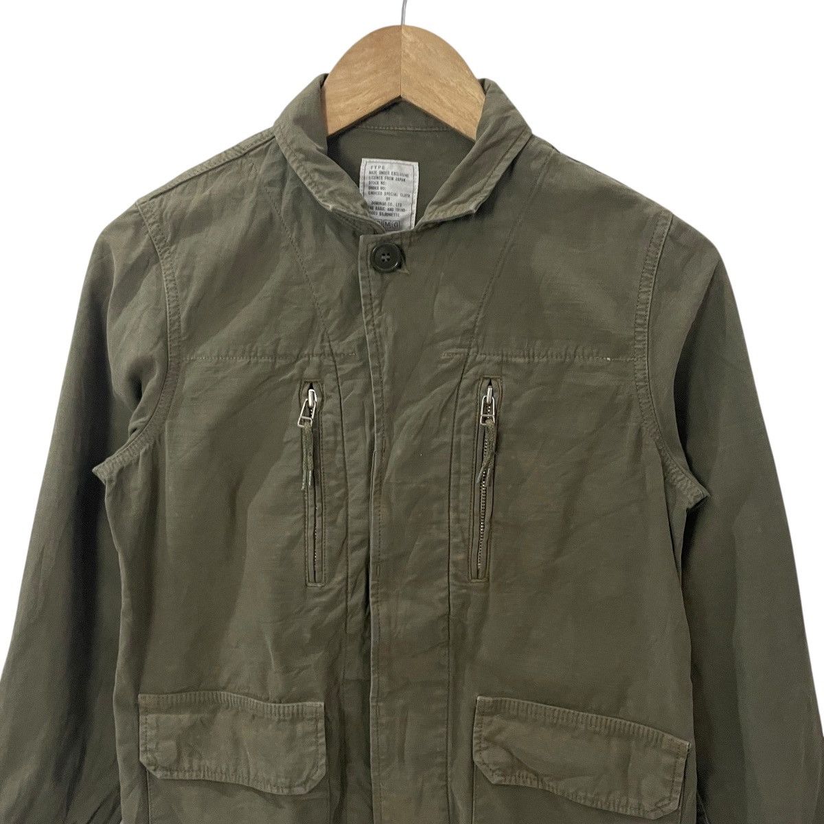 Japanese Brand Vintage Dmg Domingo Military Jacket Size L / US 10 / IT 46 - 3 Thumbnail