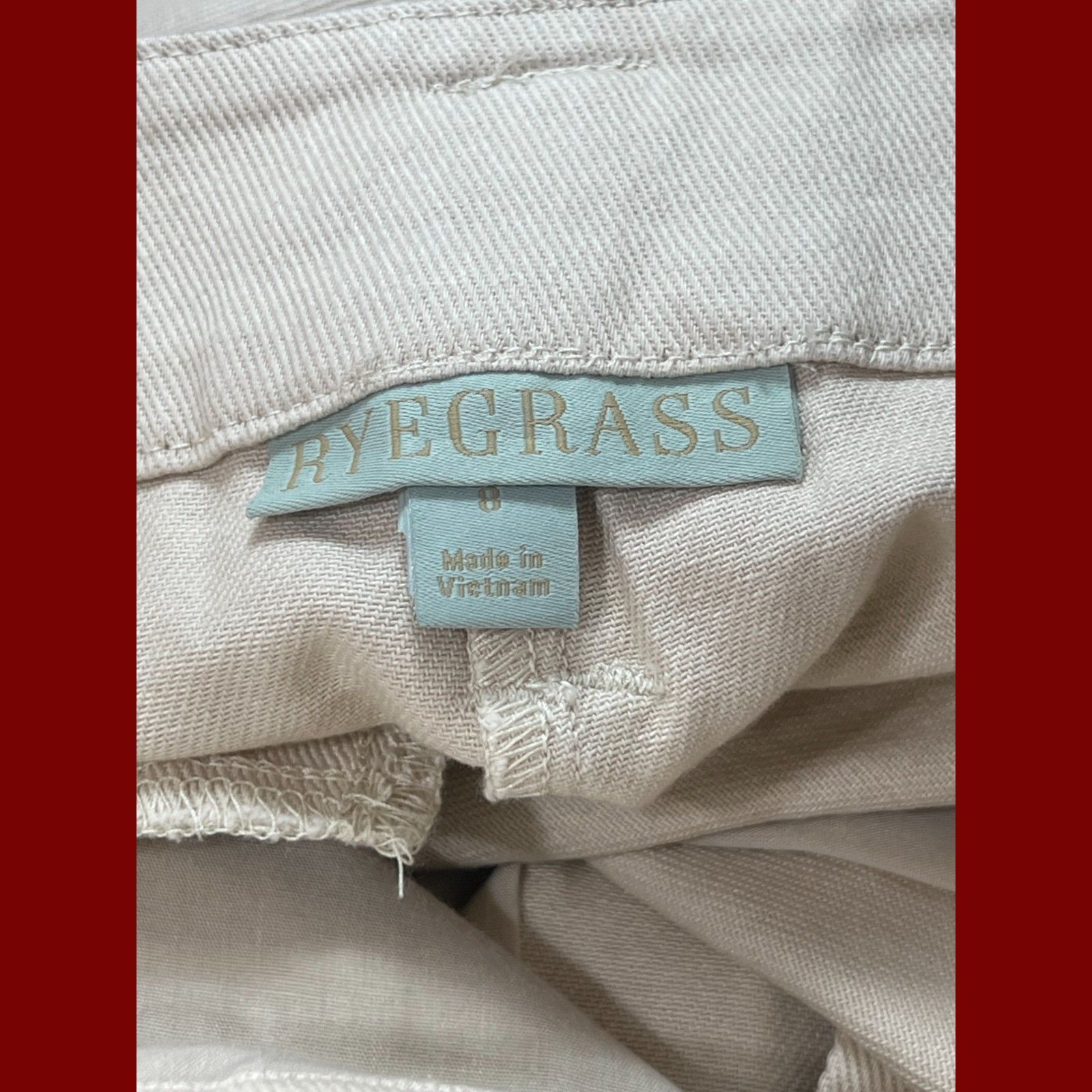 Other Ryegrass - Women's Mid-Rise Pleated Short - Beige - 8 Size 30" / US 8 / IT 44 - 11 Thumbnail