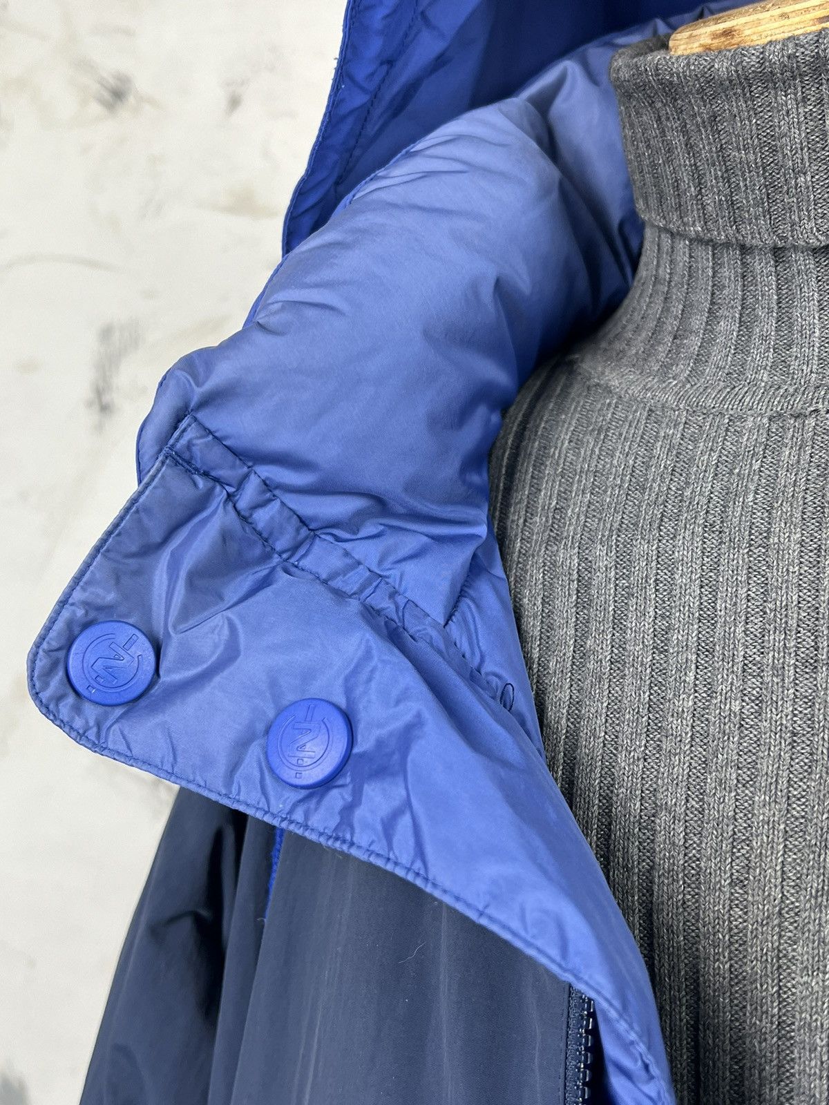 Nautica Vintage Nautica Reversible Puffer Down Jacket Size XL Size US XL / EU 56 / 4 - 12 Thumbnail
