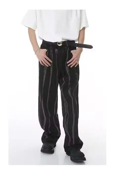 Japanese Brand × Jean Black Tie dyed jeans Size US 33 - 1 Thumbnail