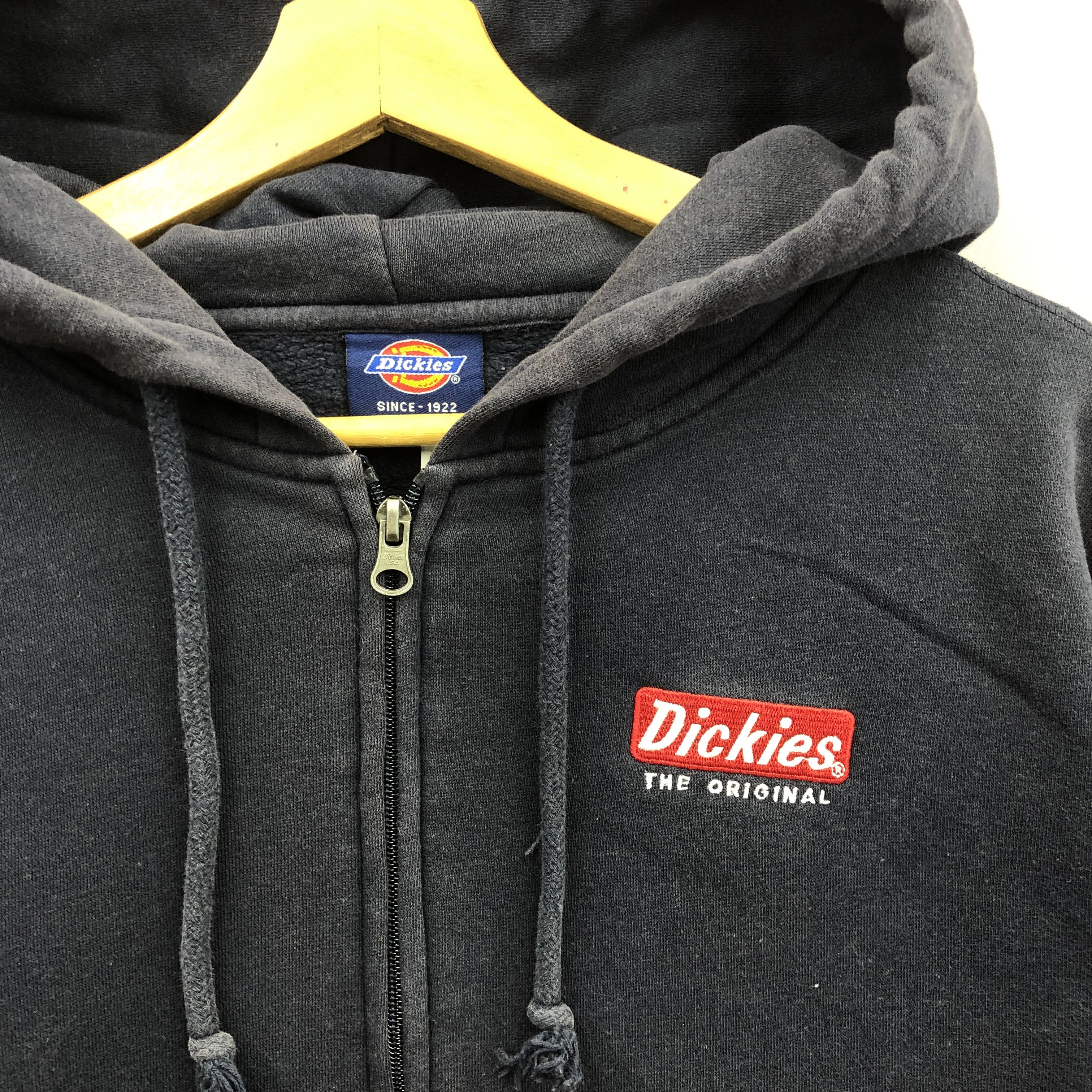 Dickies Vintage 90s Dickies Hoodie Sweater Dickies Zipper Sweatshirt Size US M / EU 48-50 / 2 - 5 Thumbnail