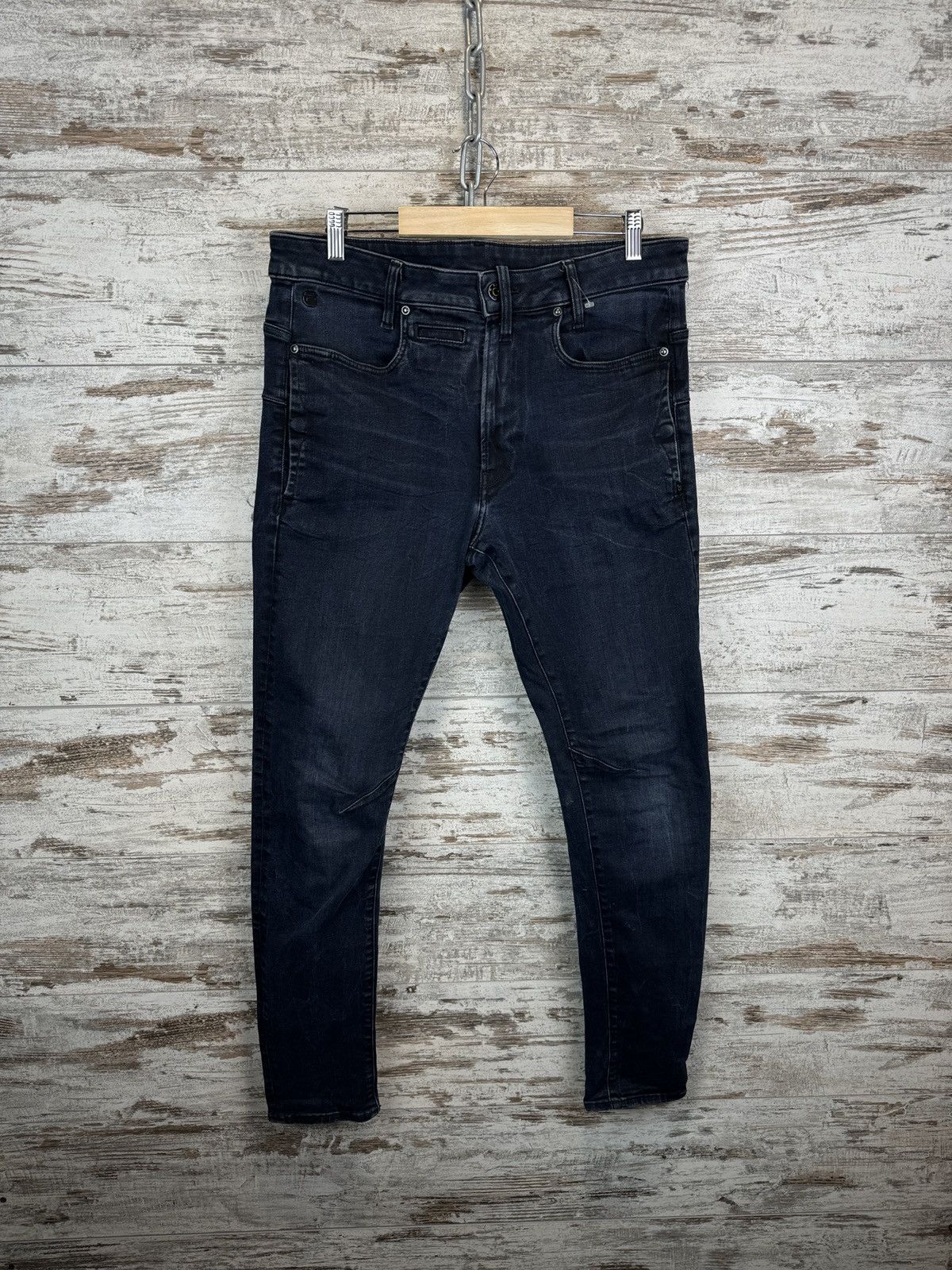 G-Star Mens G Star Raw D- STAQ 3D SUPER SLIM jeans pants Size US 31 - 2 Thumbnail