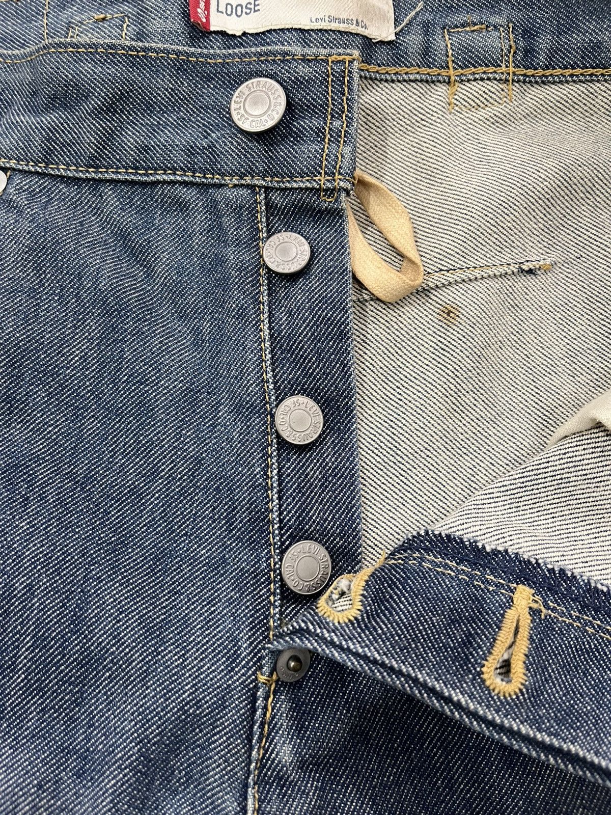 Levi's Levis engineered buckel back jeans Size US 30 / EU 46 - 4 Thumbnail