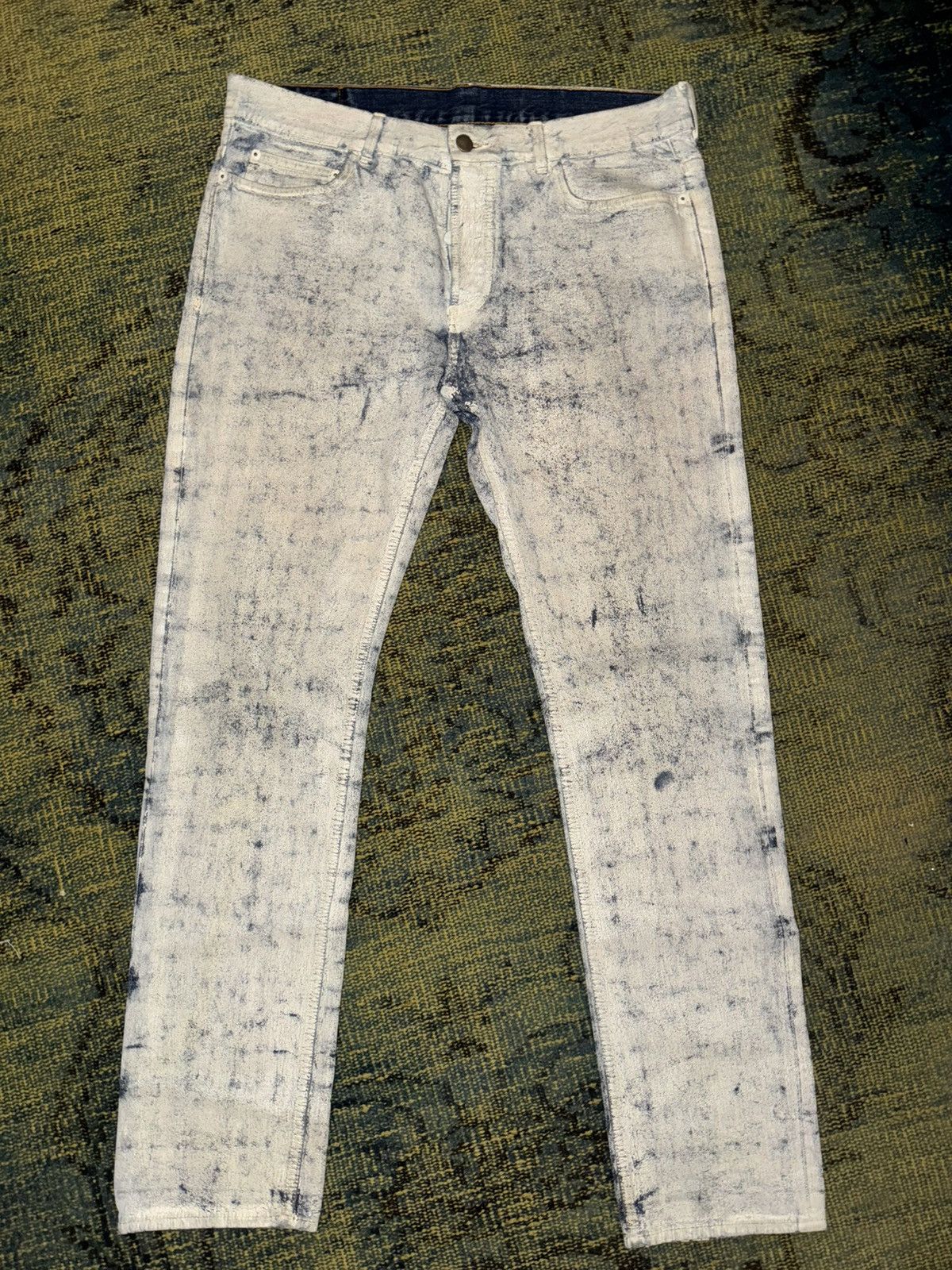 Maison Margiela Painted Denim | Grailed