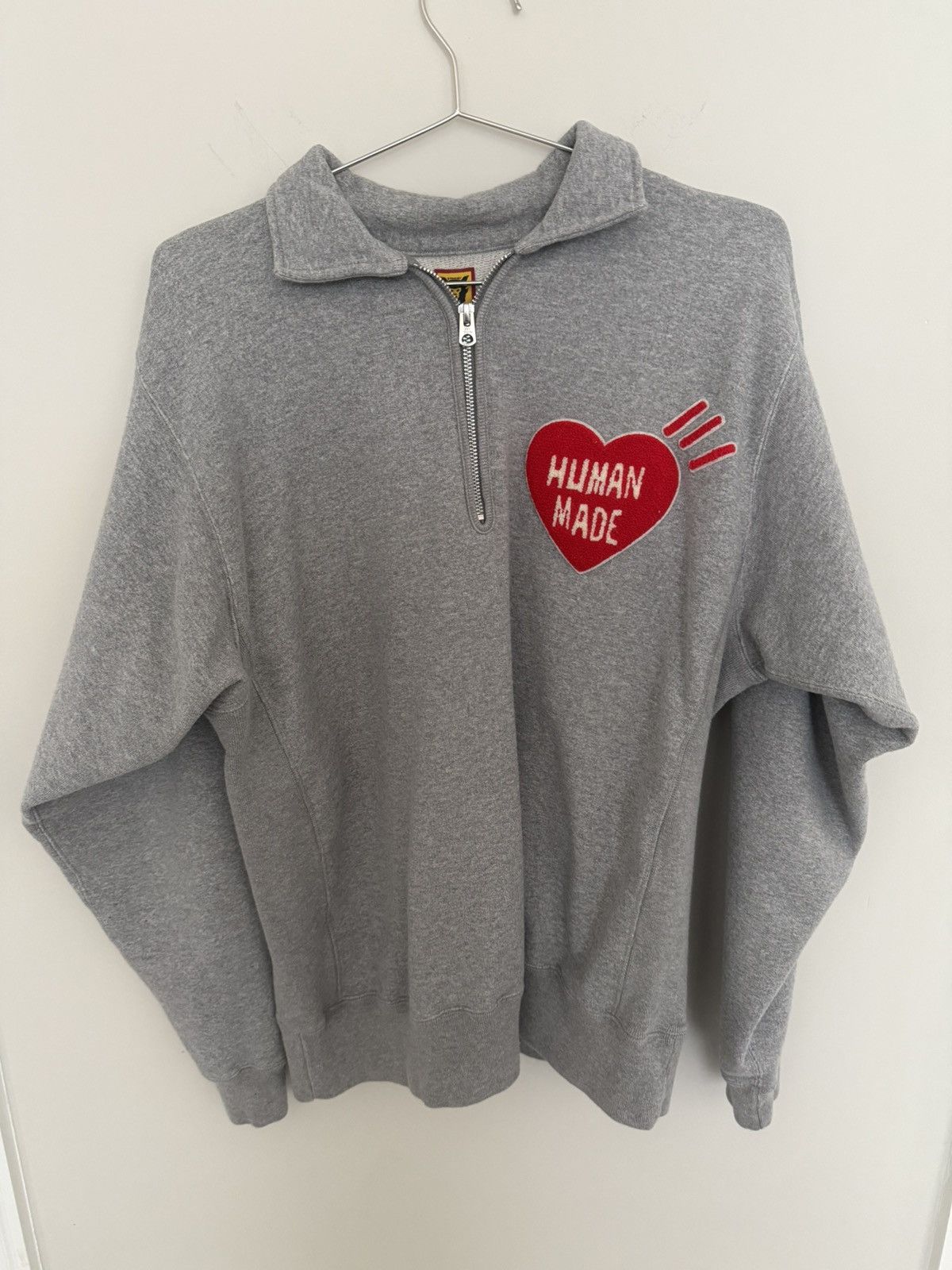 HUMAN MADE HALF-ZIP HOODIE – HUMAN MADE Inc.