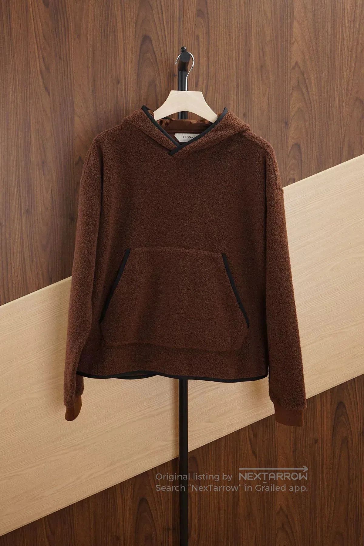 Z Zegna Zegna Autumn Winter Hooded Coat. Size US M / EU 48-50 / 2 - 1 Thumbnail