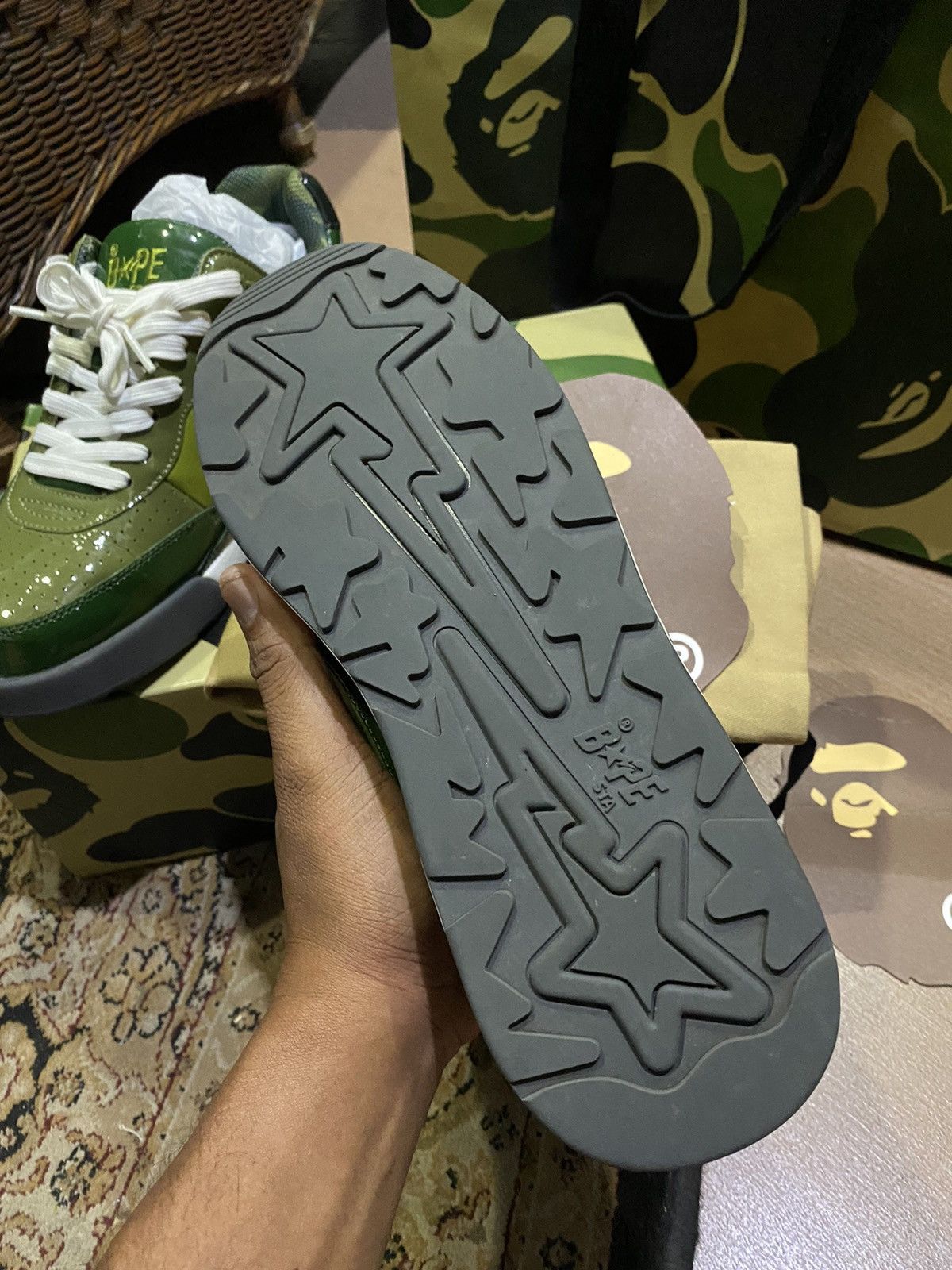 Bape BAPE ROAD STA #1 Size US 10 / EU 43 - 12 Thumbnail