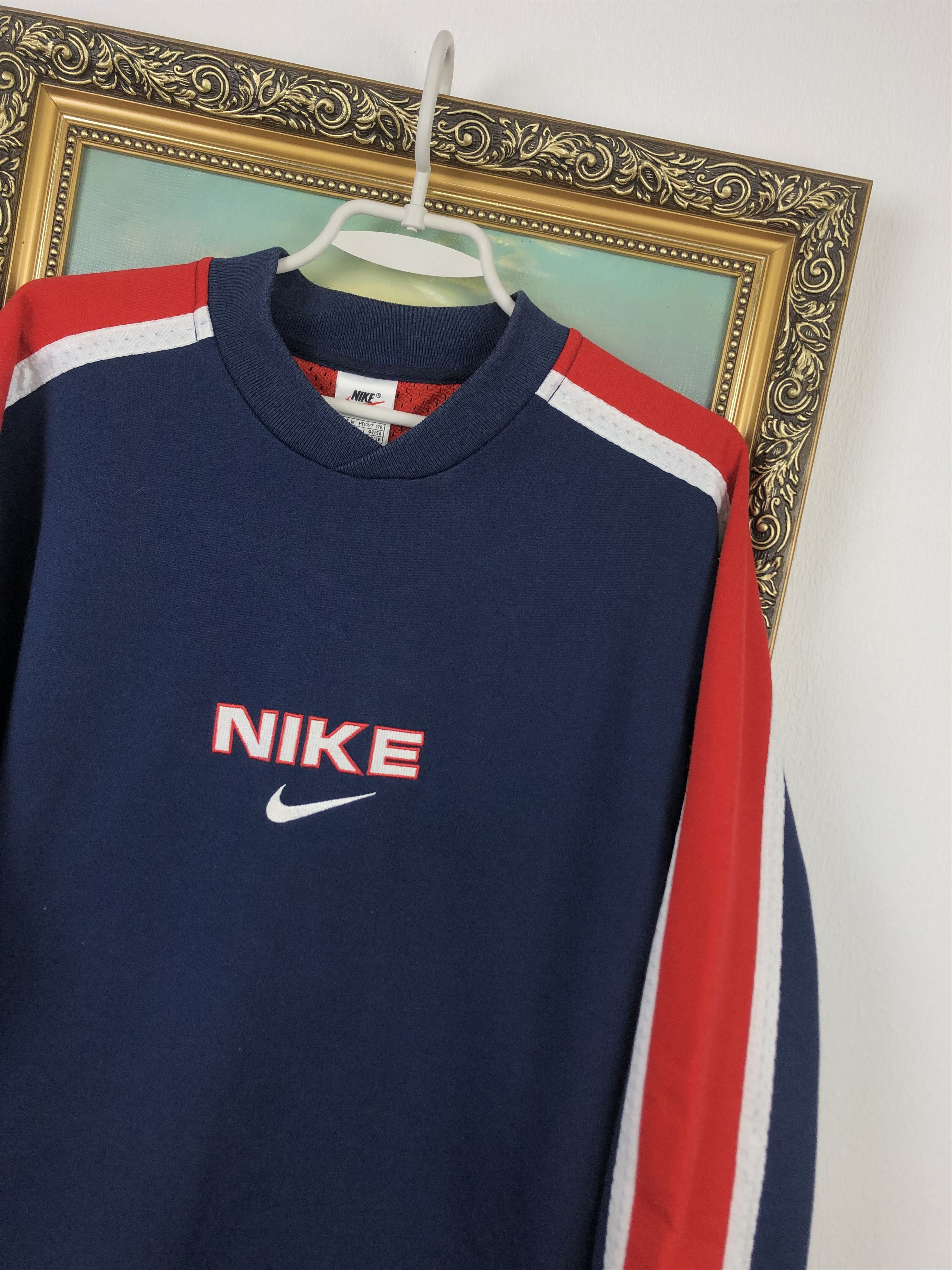 Nike Vintage Nike Swoosh Logo Sweatshirt Rare Hype Size US M / EU 48-50 / 2 - 4 Thumbnail