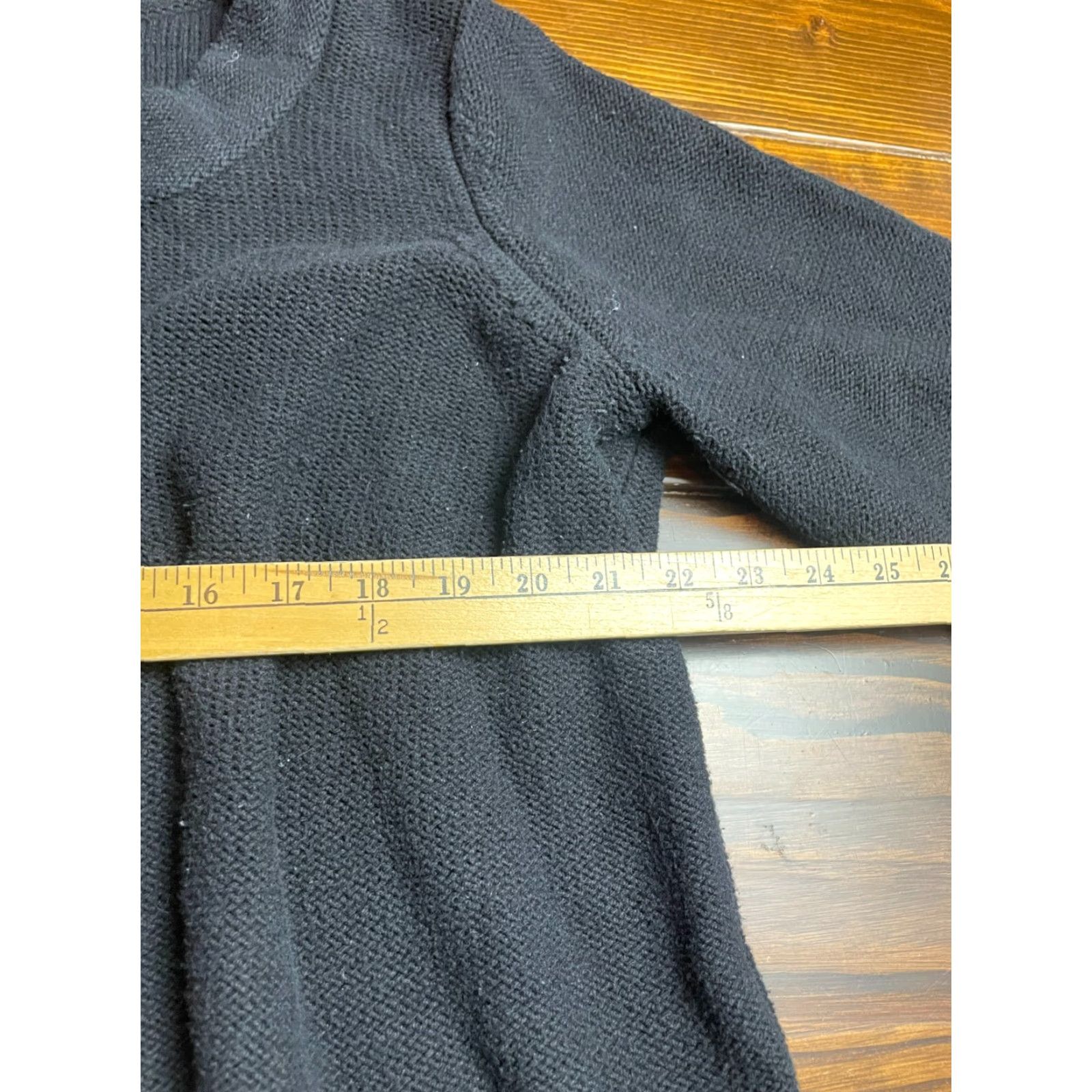 Croft & Barrow Croft & Barrow Sweater Womens 1X Cardigan Long Sleeve Black Plus Size Regular Casual Modern Gro Size XL / US 12-14 / IT 48-50 - 3 Thumbnail