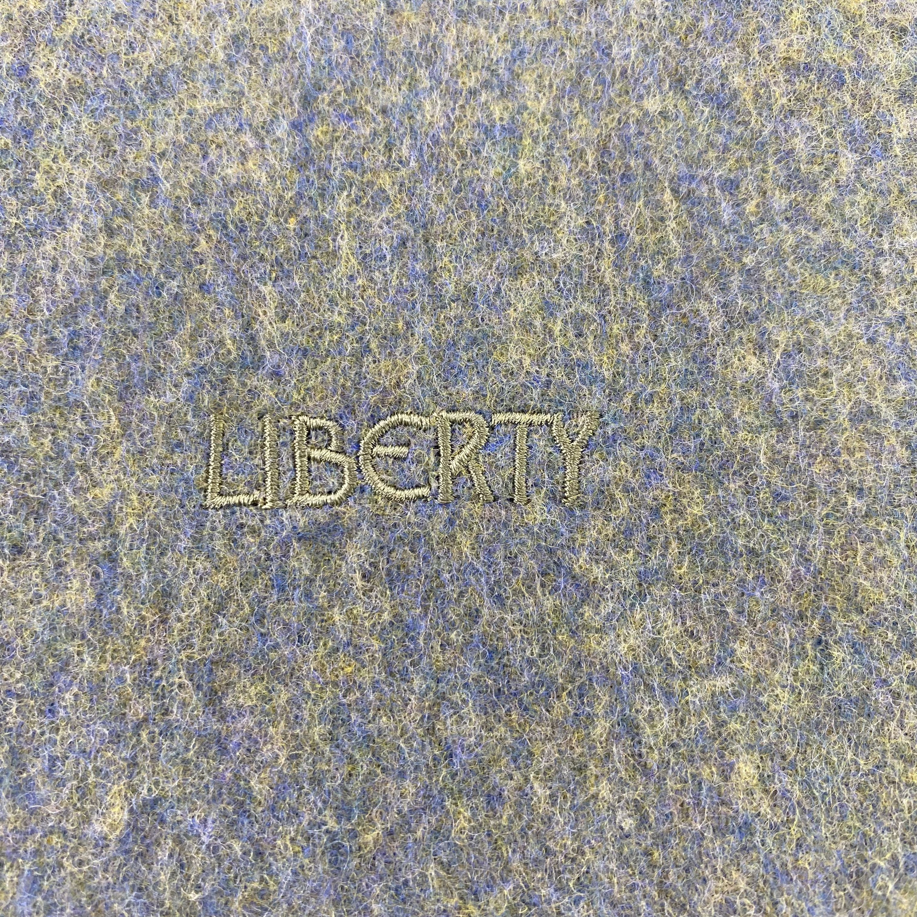 Liberty × Vintage Liberty Wool Muffler / Scarf / Neckwear -T1527 Size ONE SIZE - 5 Thumbnail