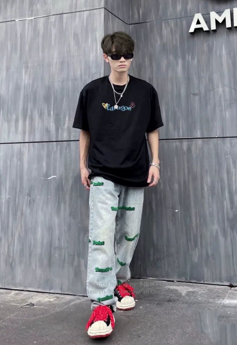 Louis Vuitton Louis Vuitton Classic graphic print jeans Size US 30 / EU 46 - 7 Thumbnail