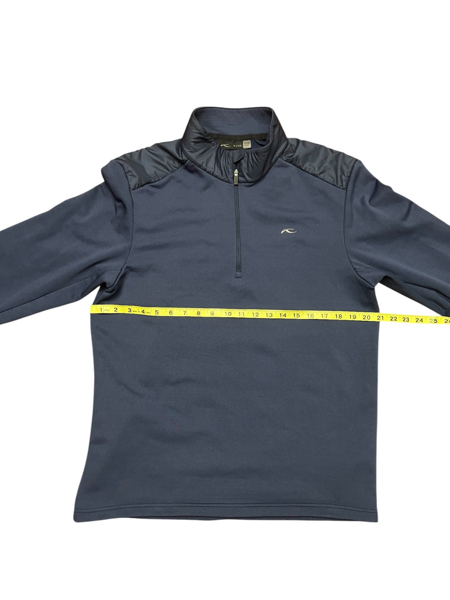 KJUS KJUS Caldera Half Zip Pullover Mens 54/XL Blue Stretch Size US XL / EU 56 / 4 - 13 Thumbnail