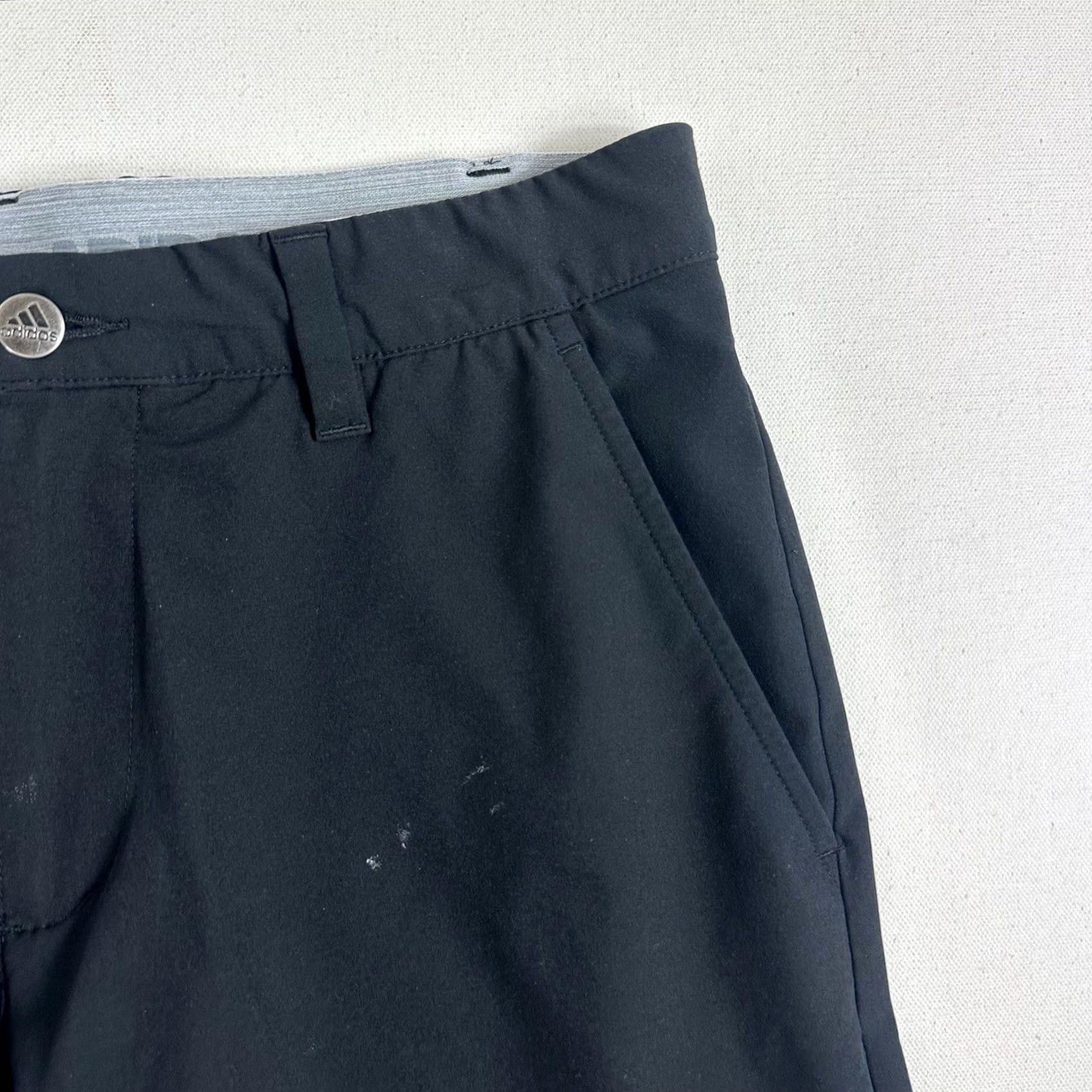 Adidas Adidas Ultimate 365 Golf Flat Front Performance Shorts Black Mens 30 Stretch Size US 30 / EU 46 - 3 Thumbnail