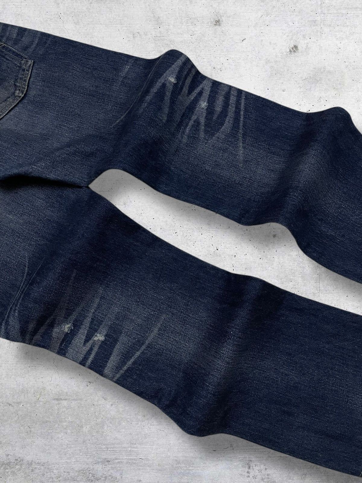Levi's Vintage Clothing VINTAGE 501 LEVIS USA DESIGNER 90S RIPPED INDIGO OG DENIM Size US 28 / EU 44 - 13 Thumbnail