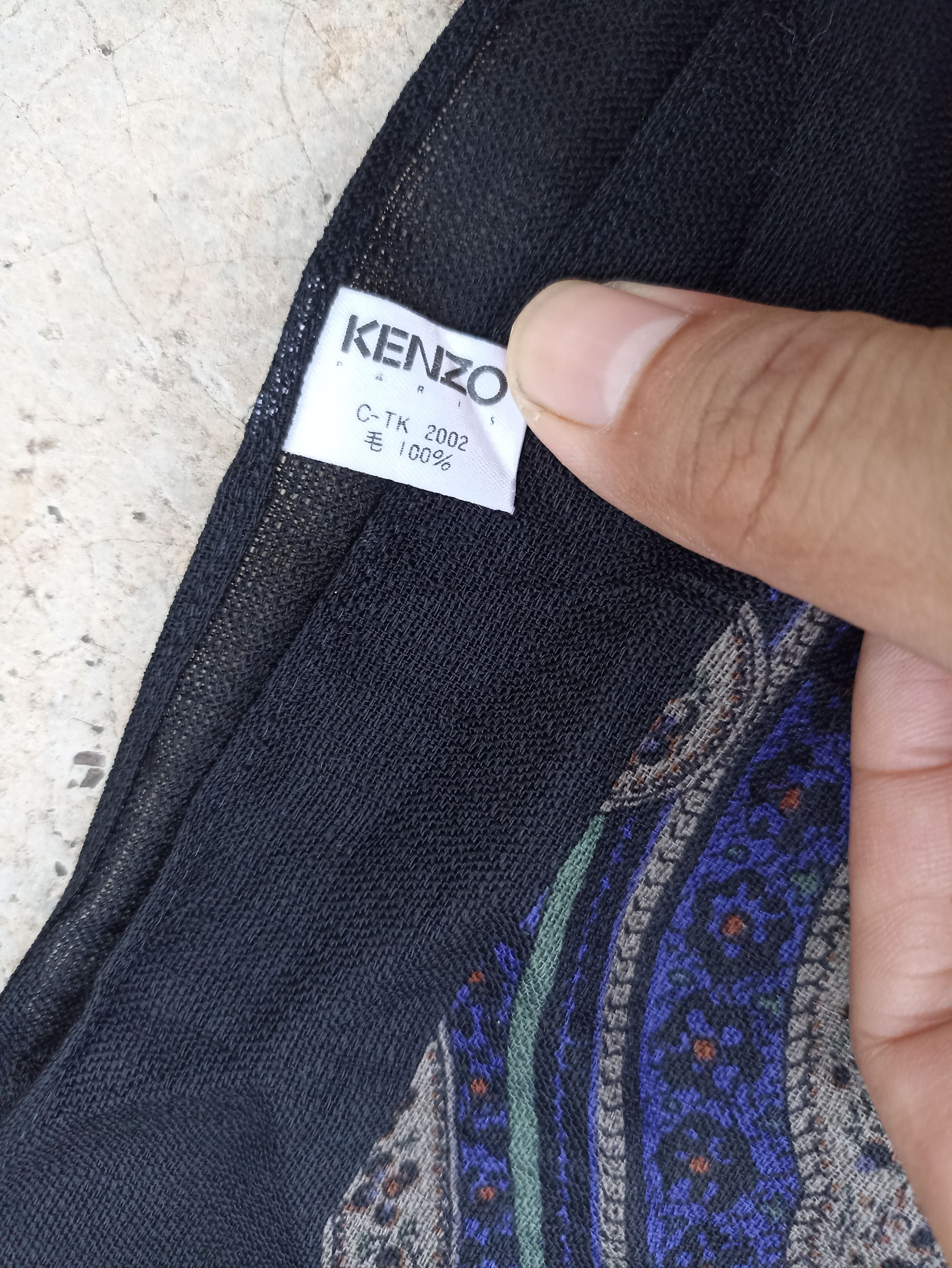 Kenzo Kenzo Scarf kenzo muffler kenzo neckwear Size ONE SIZE - 4 Thumbnail