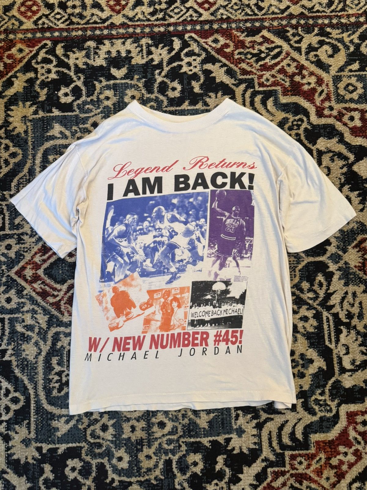 Michael Jordan Im Back Shirt | Grailed