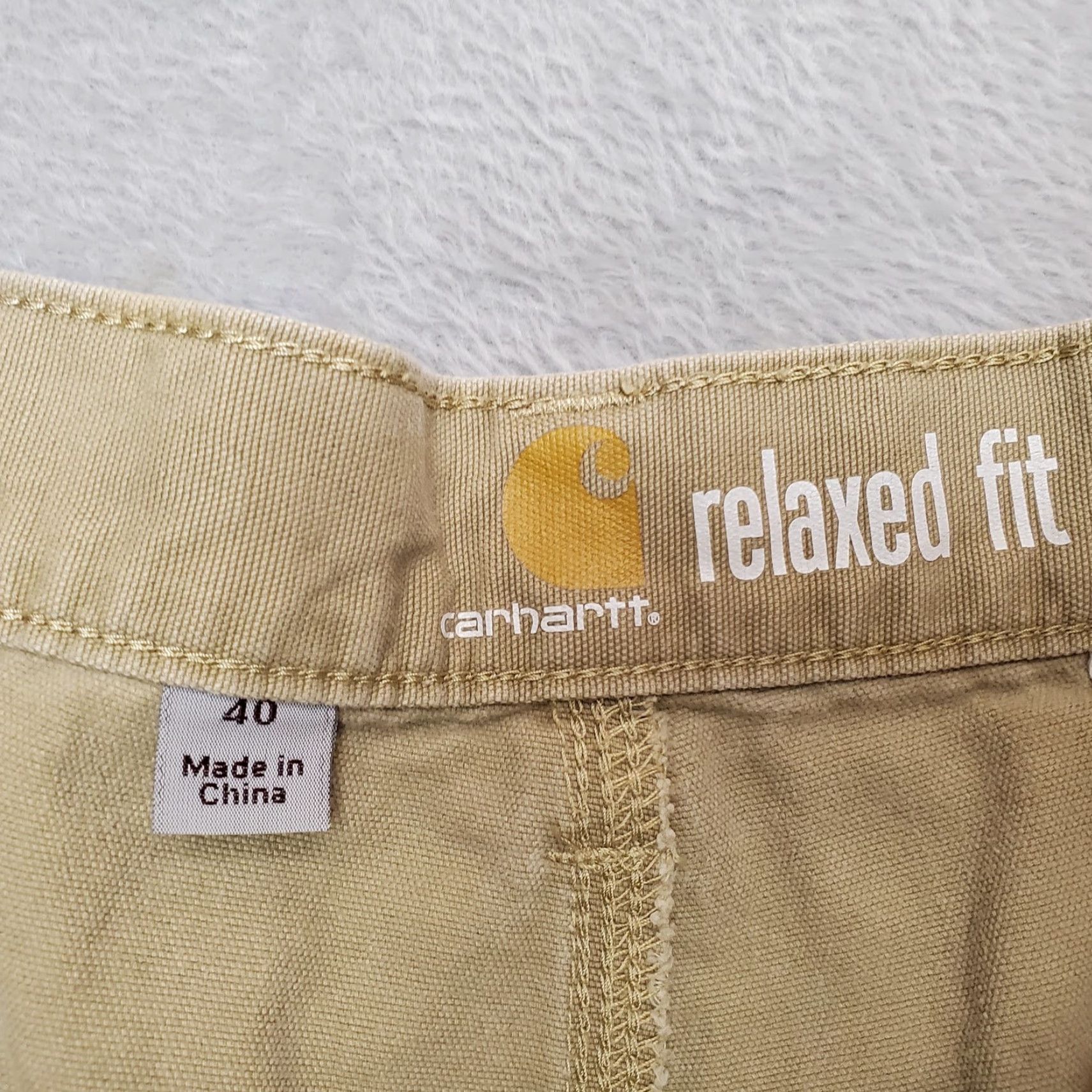 Carhartt VINTAGE Carhartt Shorts Mens 40 Khaki Cargo Relaxed Front Flat Utility Workwear Size US 40 / EU 56 - 2 Thumbnail