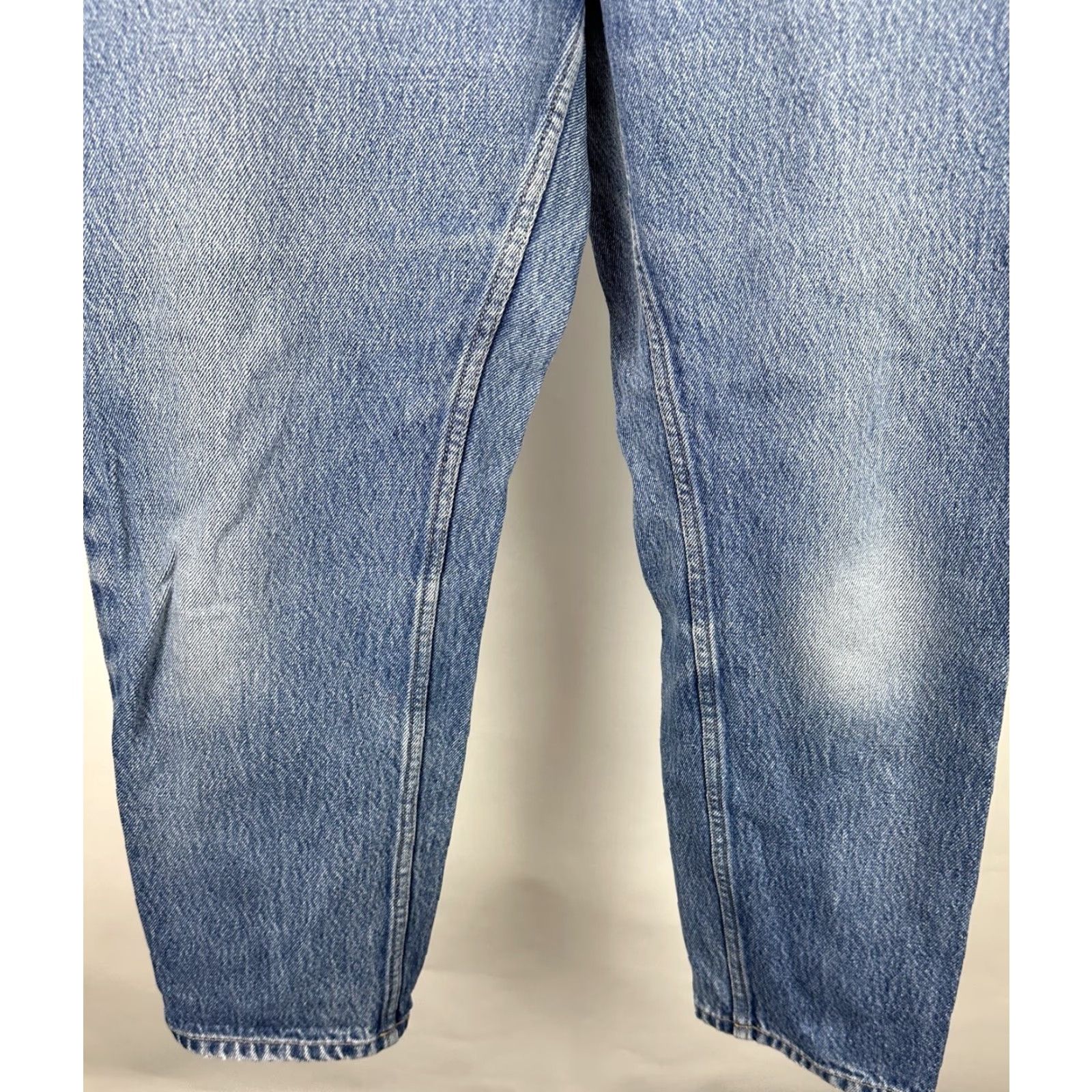 Lands' End VINTAGE Lands' End Jeans Mom 31x28 Blue 90s Grunge High Rise 5-Pocket Womens 80s 31" XS? Size 24" / US 00 / IT 34 - 4 Thumbnail