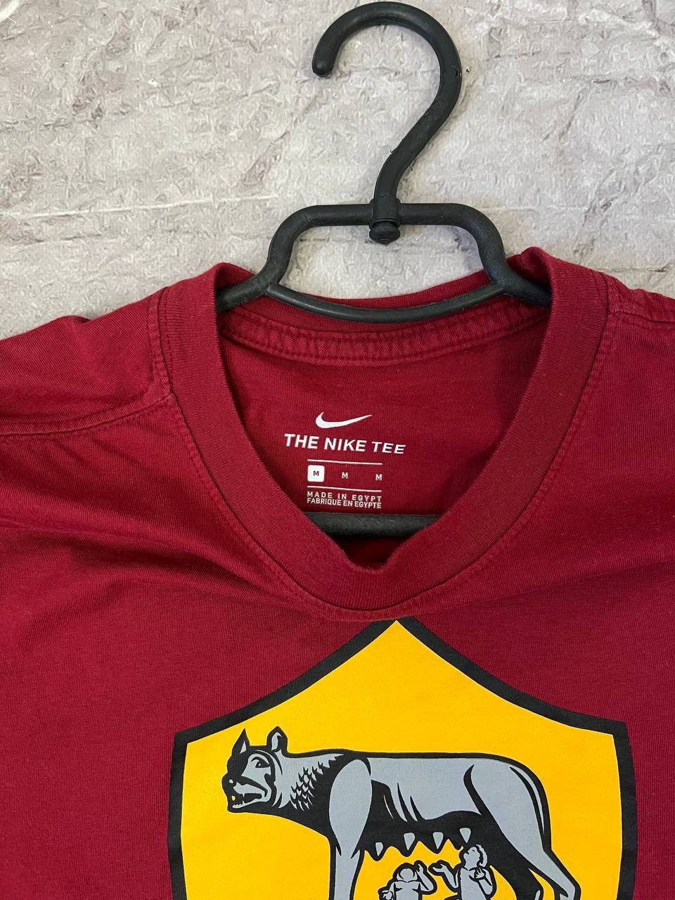 Nike AS Roma 2020/2021 Cotton Nike Maglia T shirt Football Red M Size US M / EU 48-50 / 2 - 13 Thumbnail