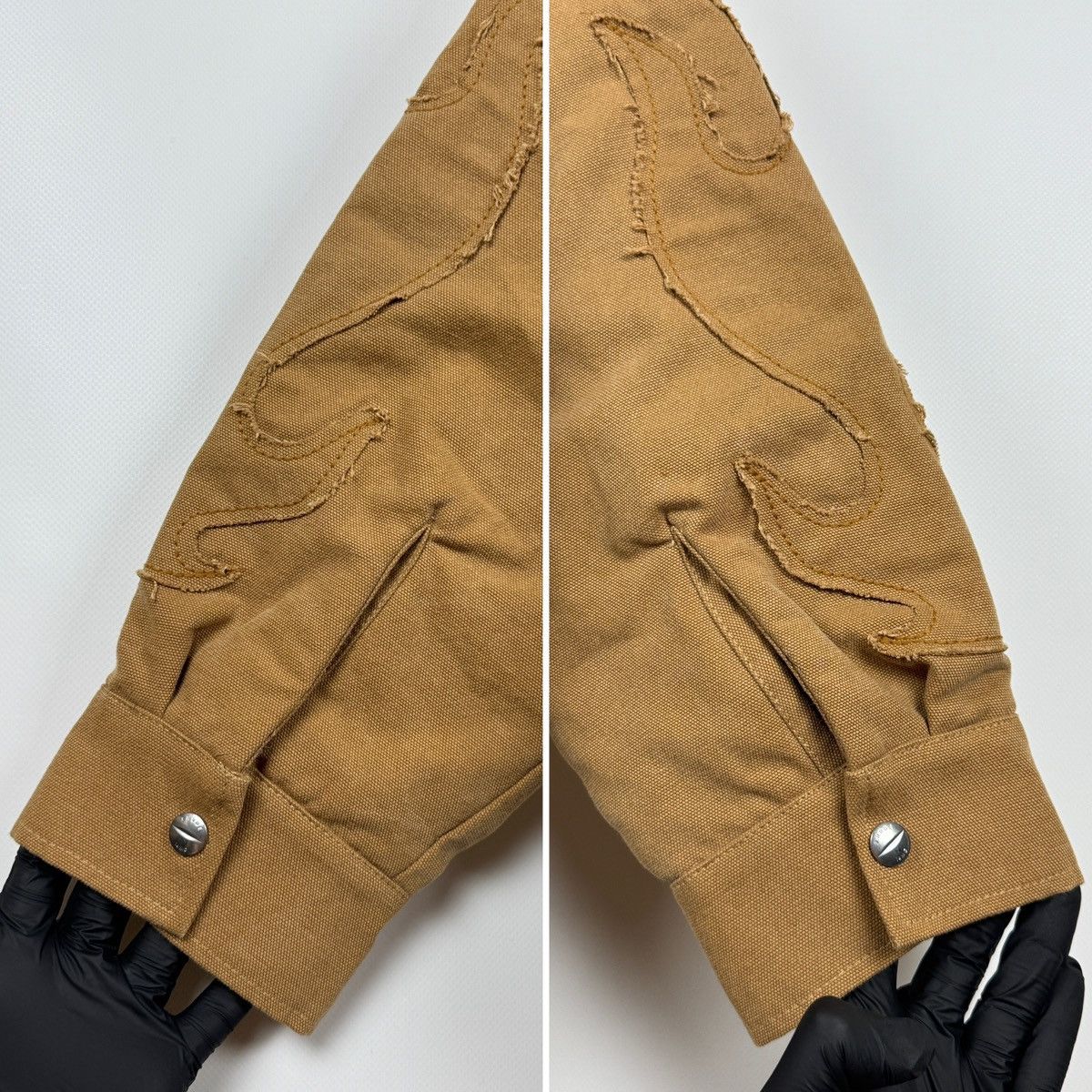 Rhude Rhude Flame Hooded Work Jacket Size US XL / EU 56 / 4 - 21 Thumbnail