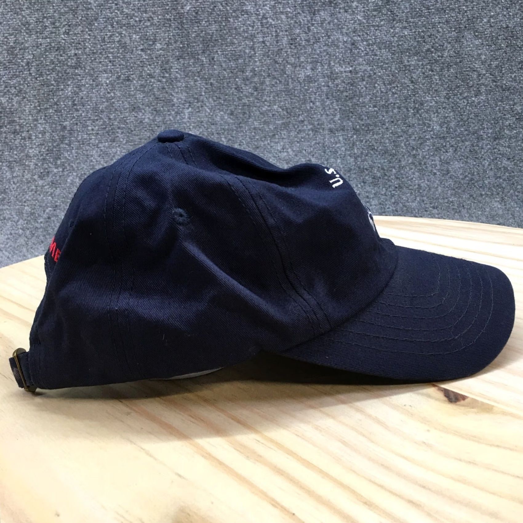 Vintage USGA Cap Hat Mens One Size Blue U.S. Open at Winged Foot 2020 Baseball Cap Adjustable Lightweight Breathable Canvas Hat Size ONE SIZE - 5 Thumbnail