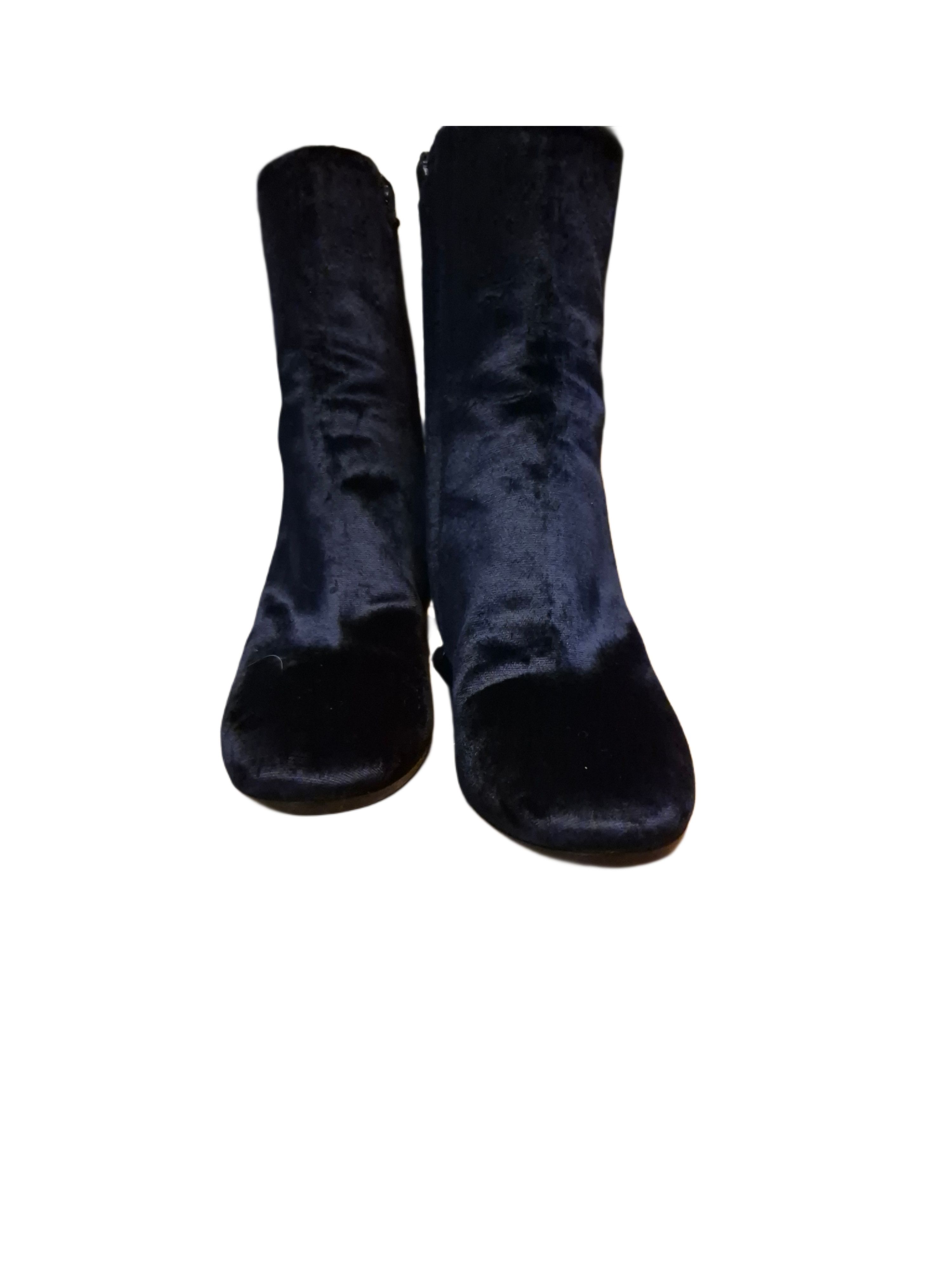 Balenciaga Balenciaga boots Stiefeletten Samt navyblue opium archive Size US 6.5 / IT 36.5 - 3 Thumbnail